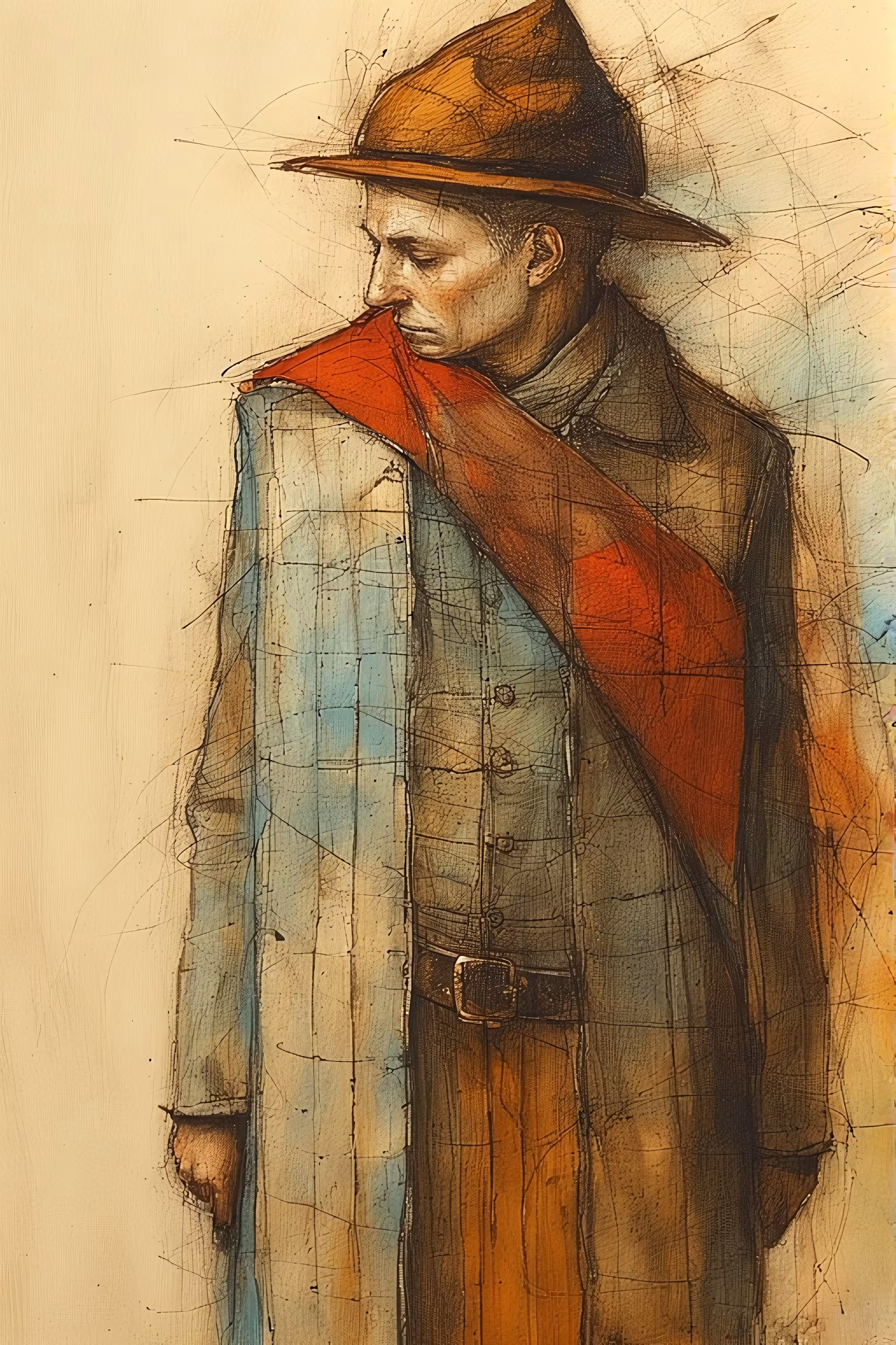 The Man with the Red Headband