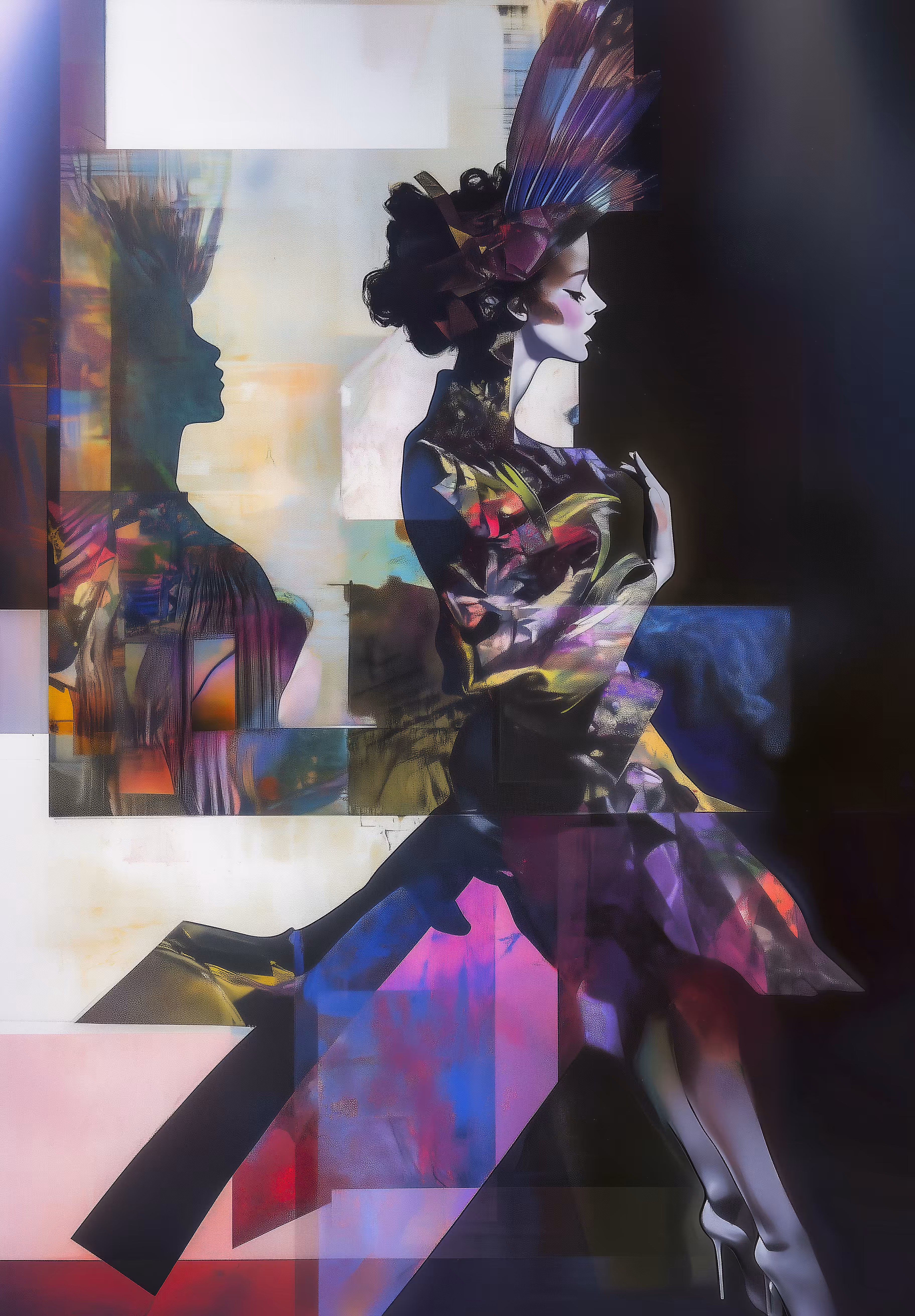 Complex Silhouettes Projected with Her