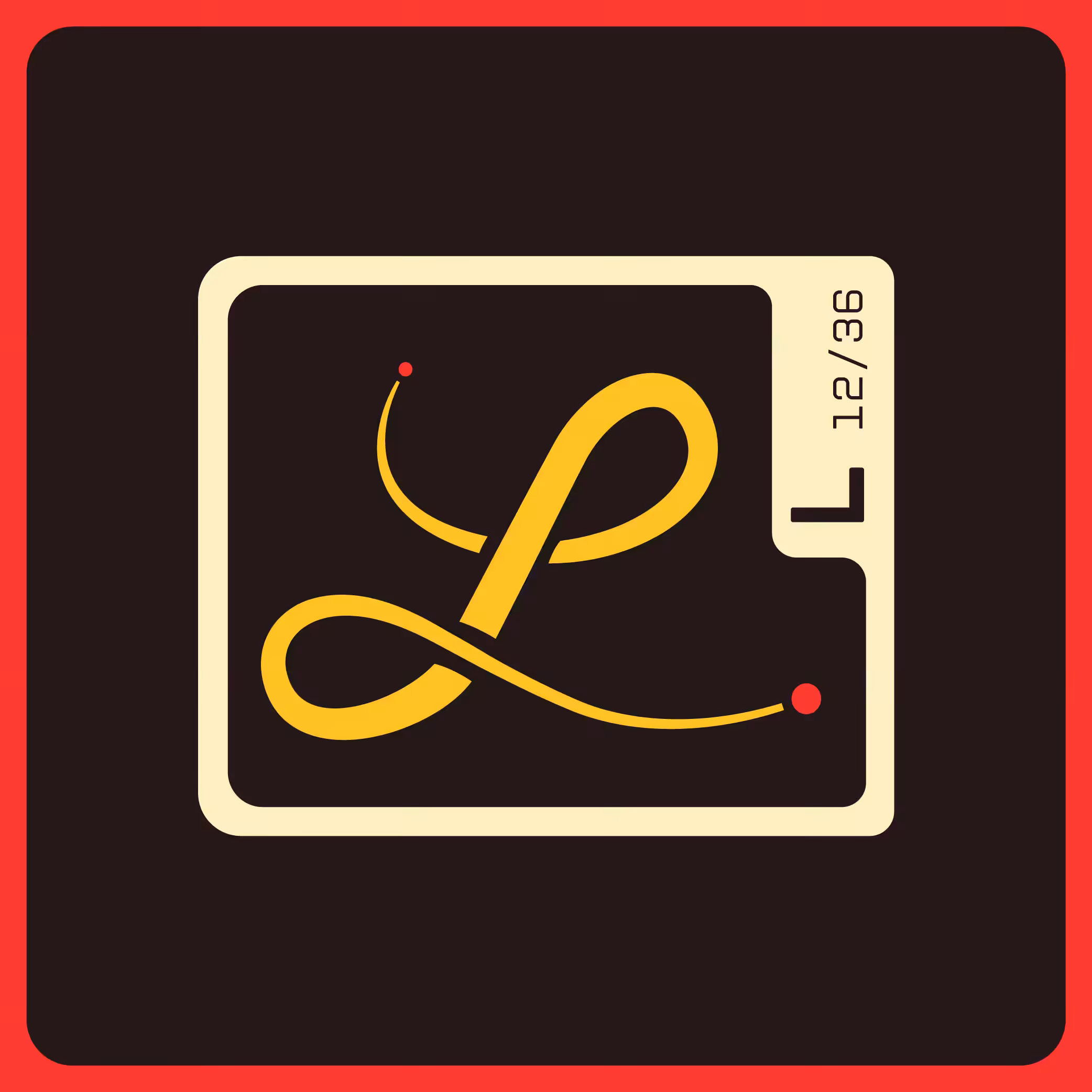 Alphabet Badge Series - L