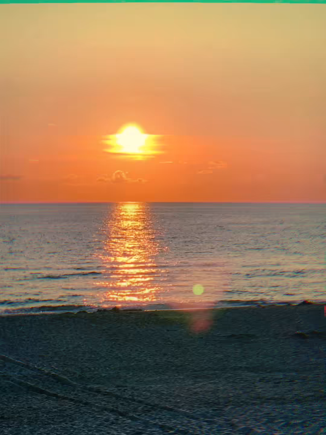 sunshine on beach