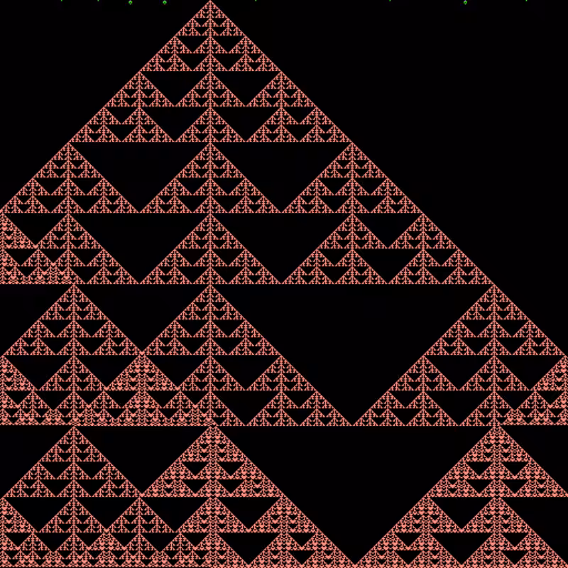 Totalistic Cellular Automata #90