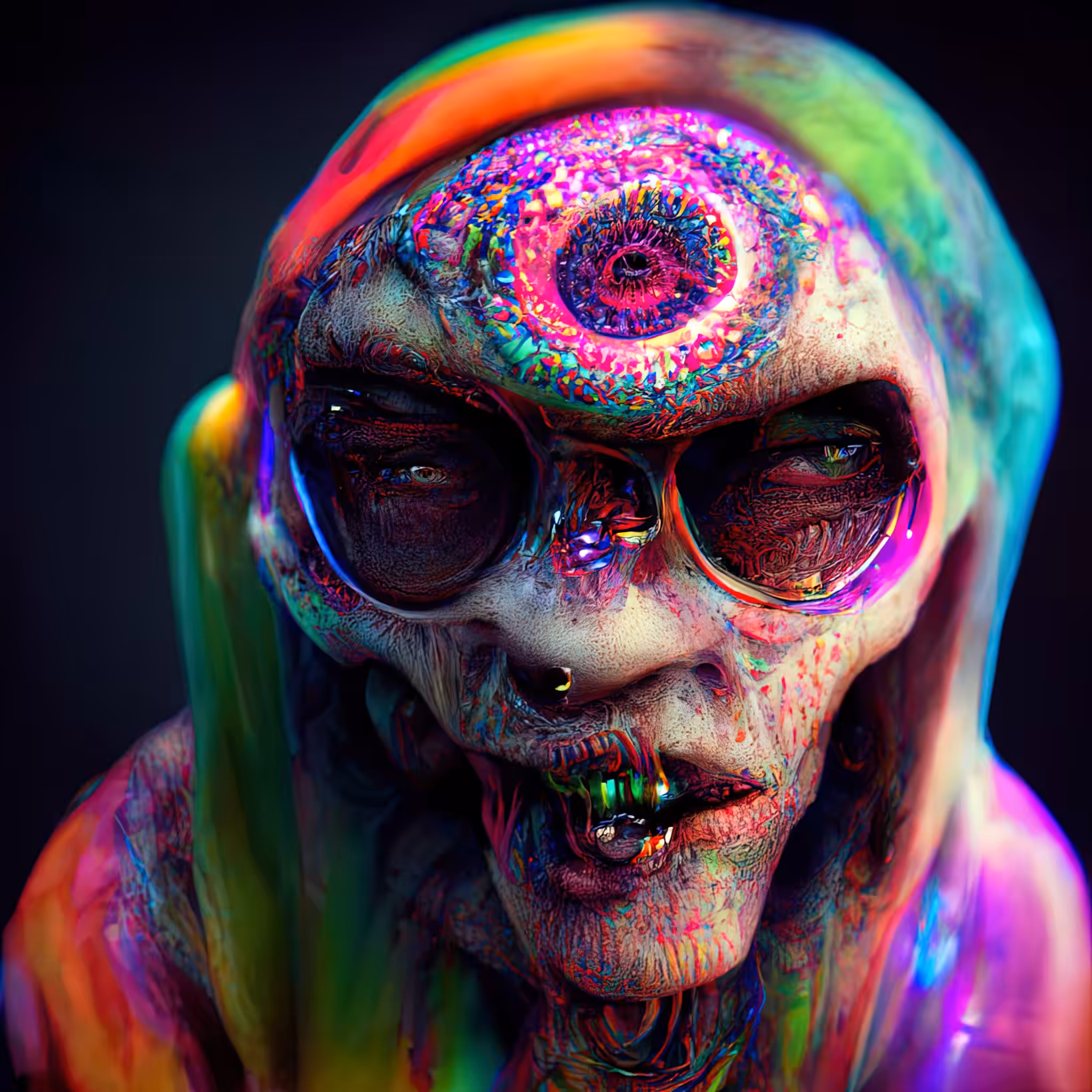 Trippy Lizard #19
