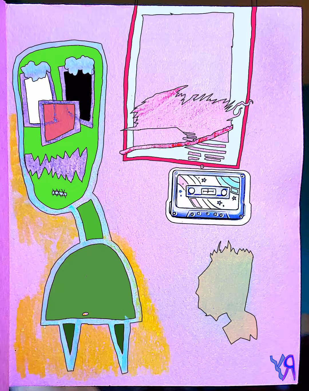 "In My Room" by Richard F. Yates (Holy Fool)
