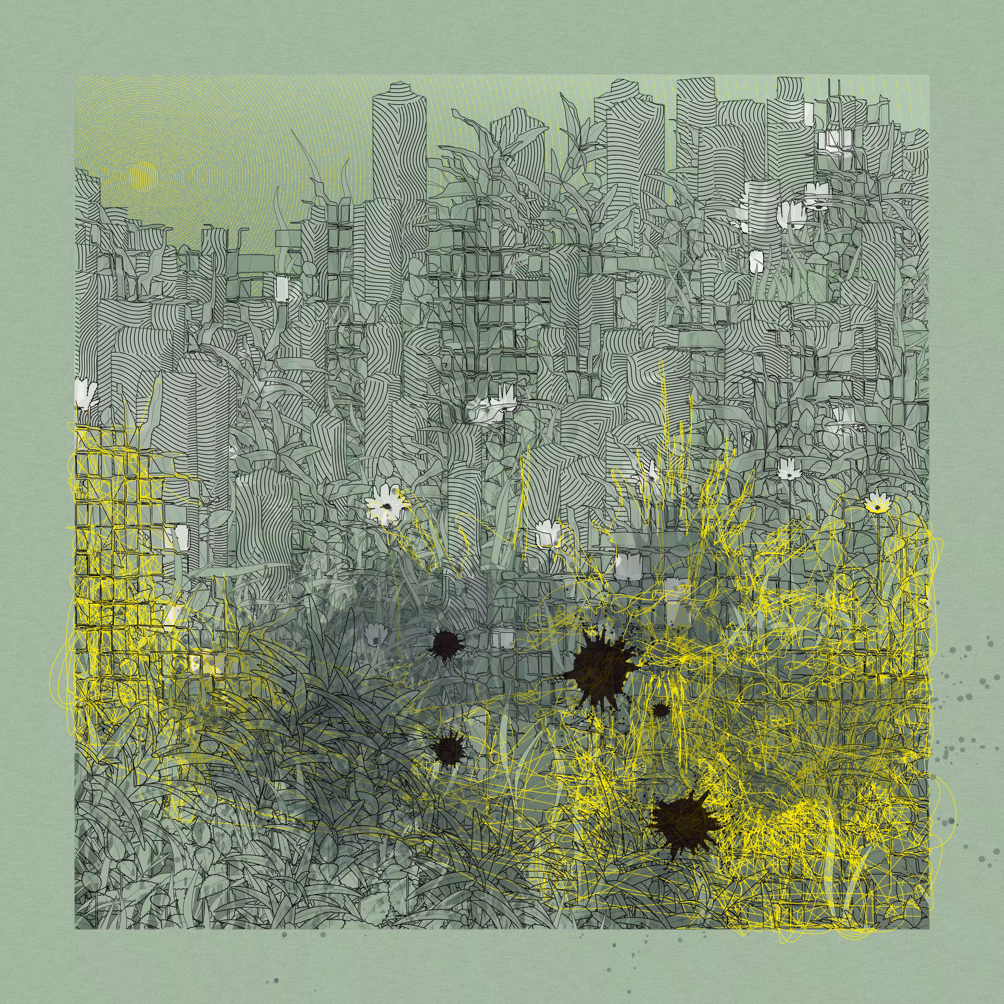 Landscape with Carbon Capture #4025