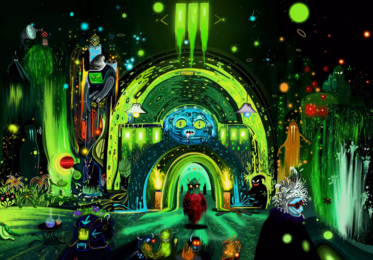 Blue Head Creature Bar