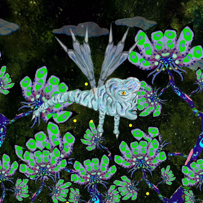 Fireflies and Flower Gardens #118