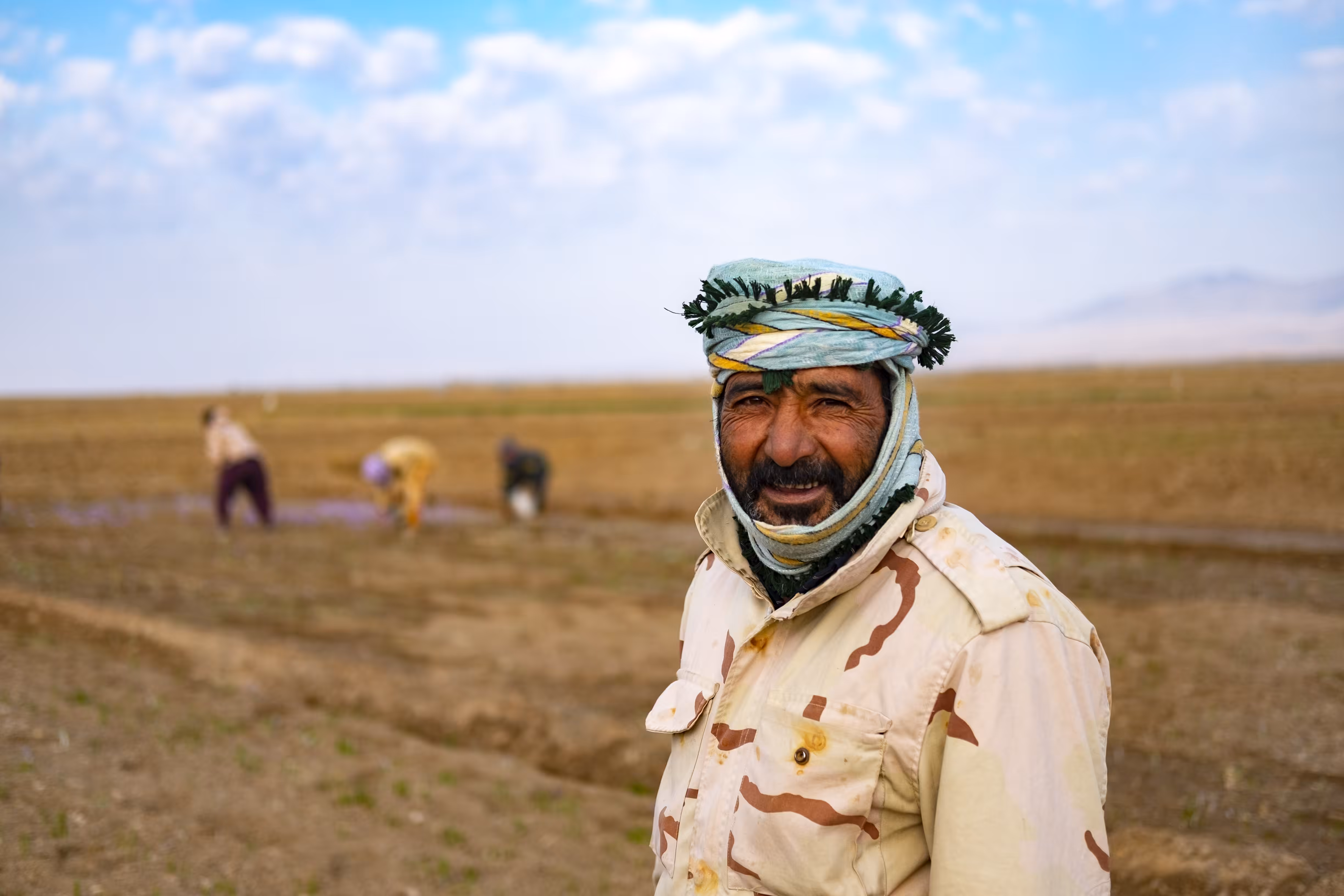 my documentry photos:  Saffron workers
