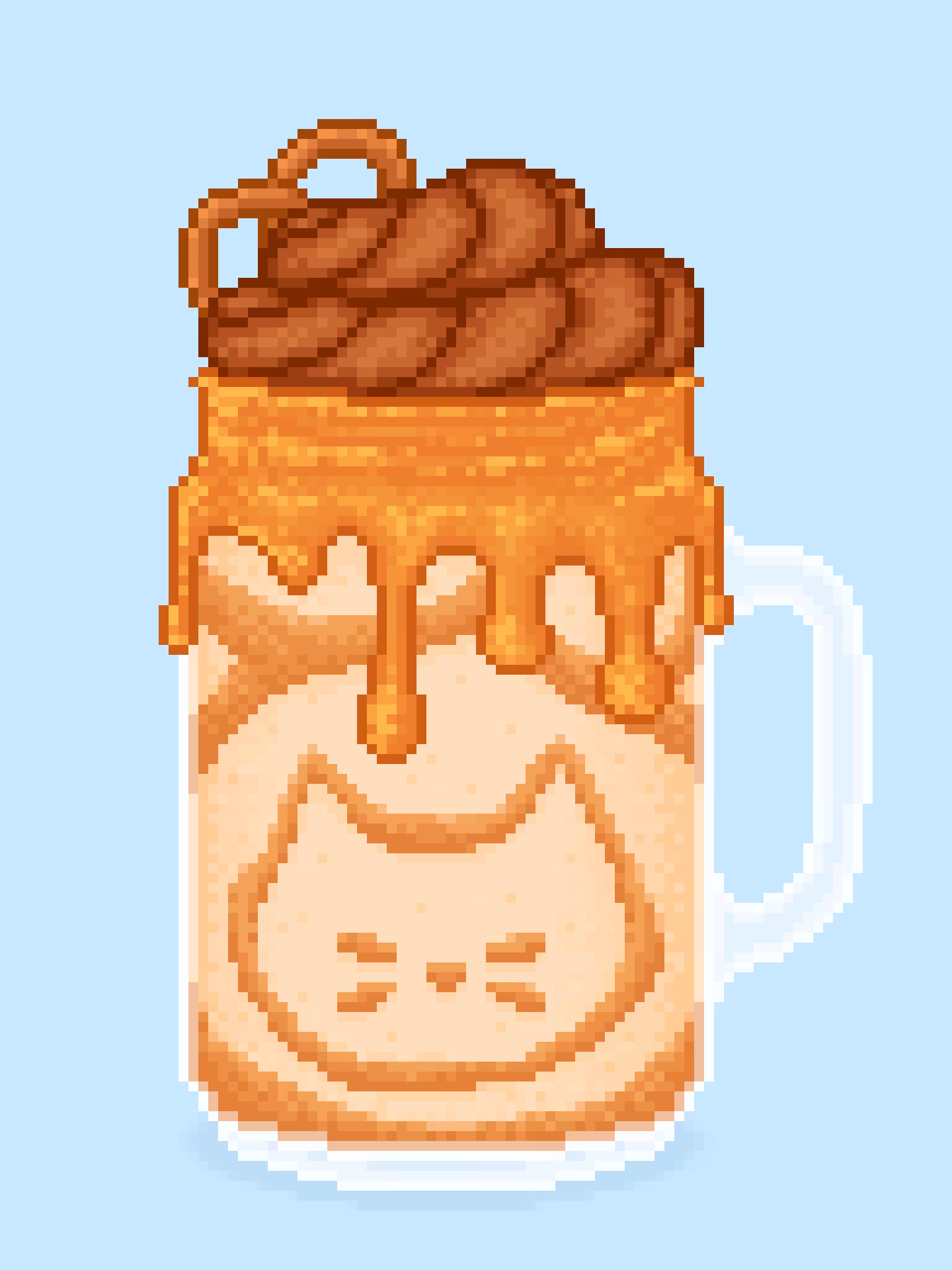 Caramel milkshake