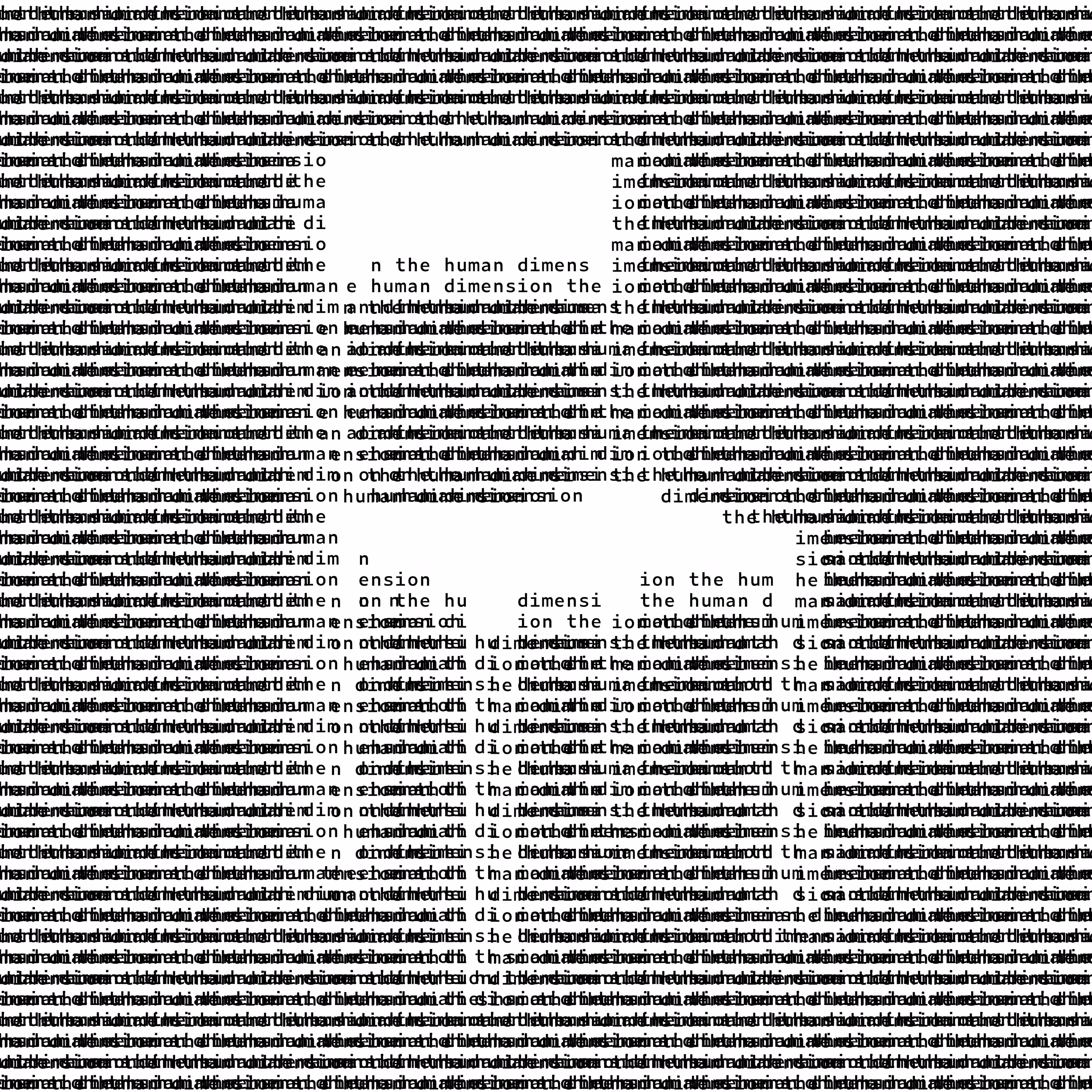 human dimension_[A]