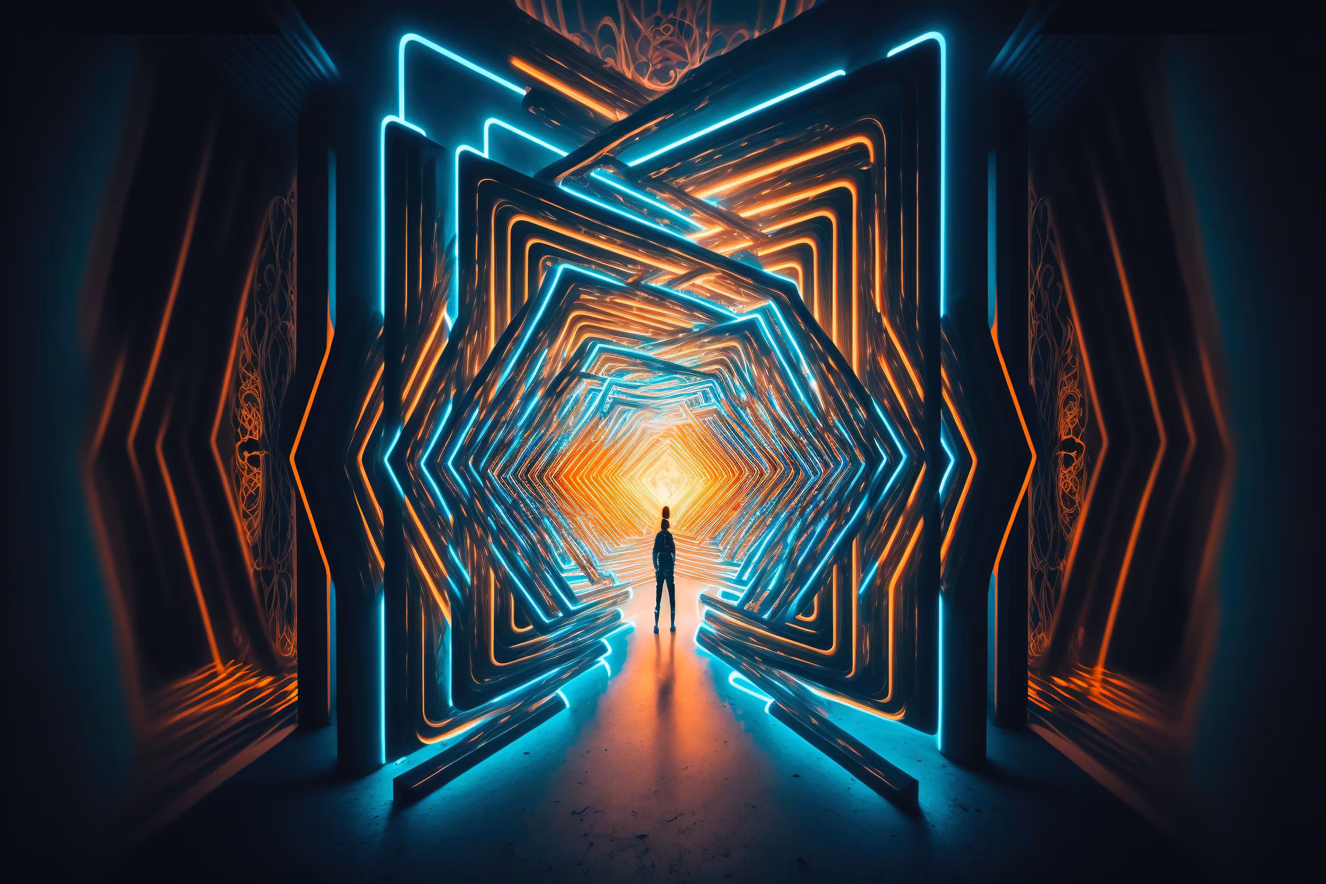 Overlapping Dimensional Door