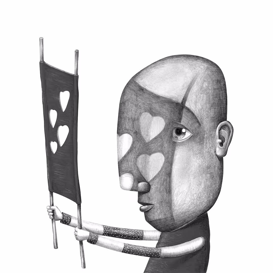 HEARTS grayscale