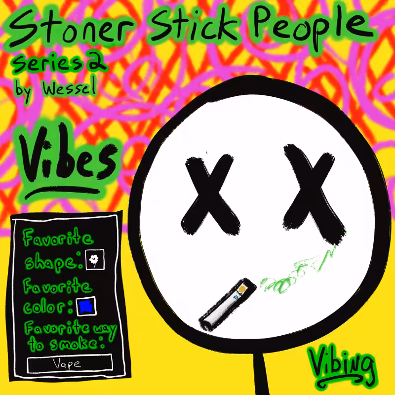 Stoner Stick People Series 2 #30