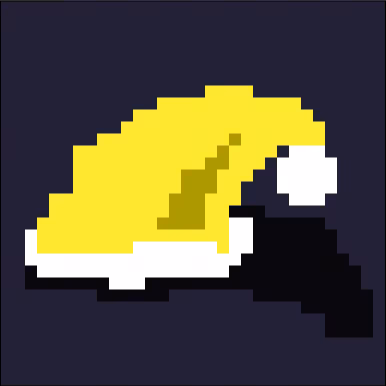 Santa Hat Yellow