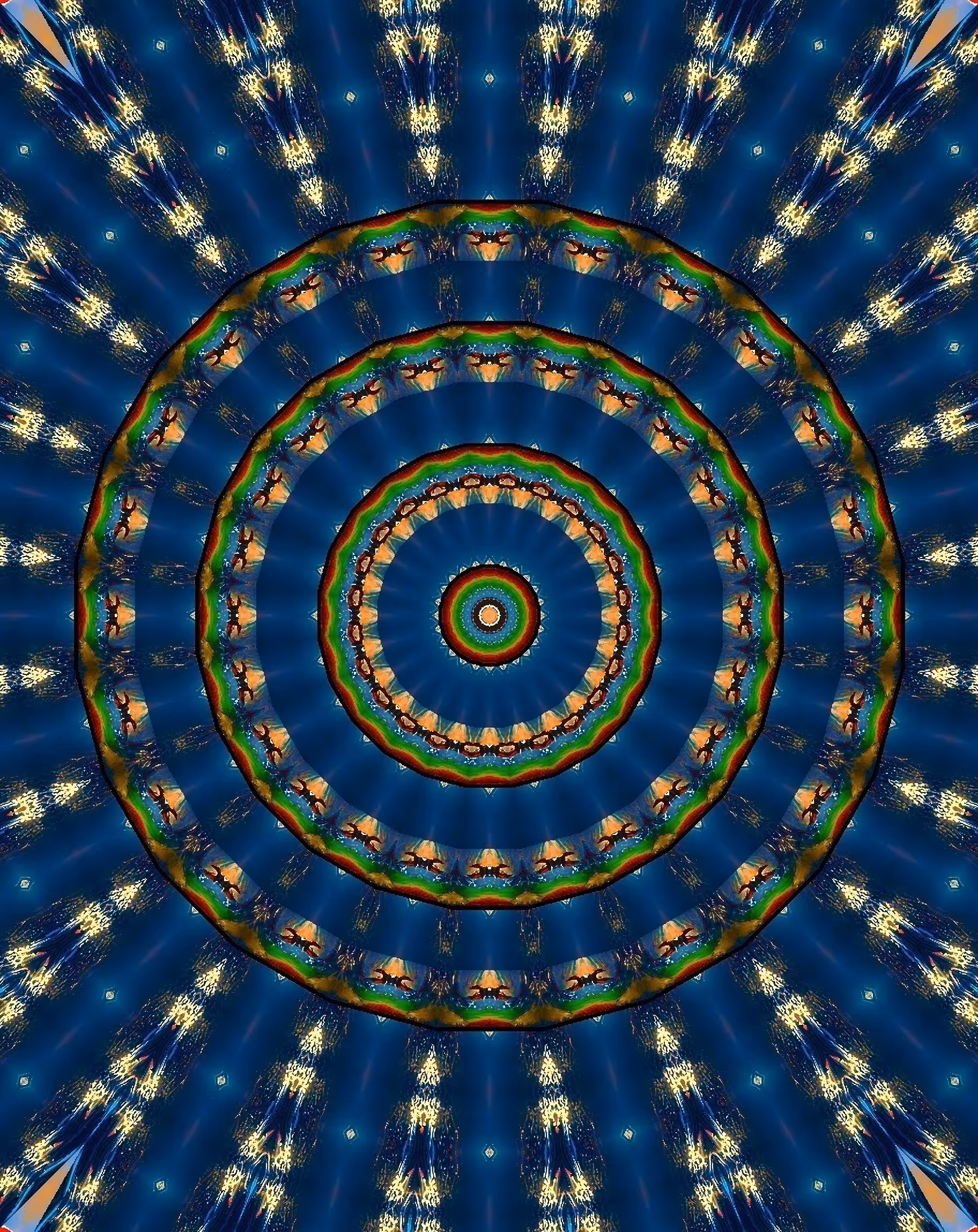 AI Kaleidoscopes - Rainbow Daze