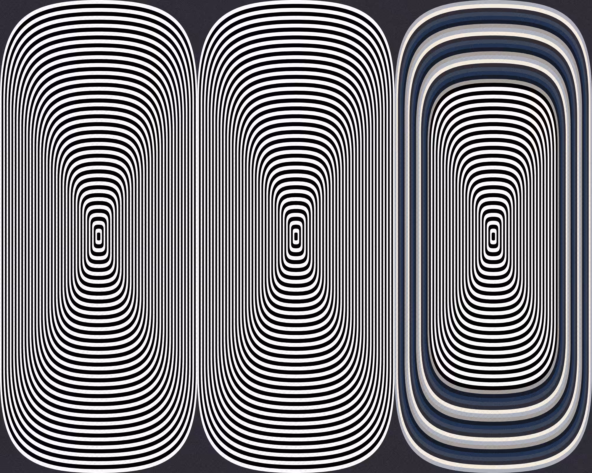 Alternating bands of color #144