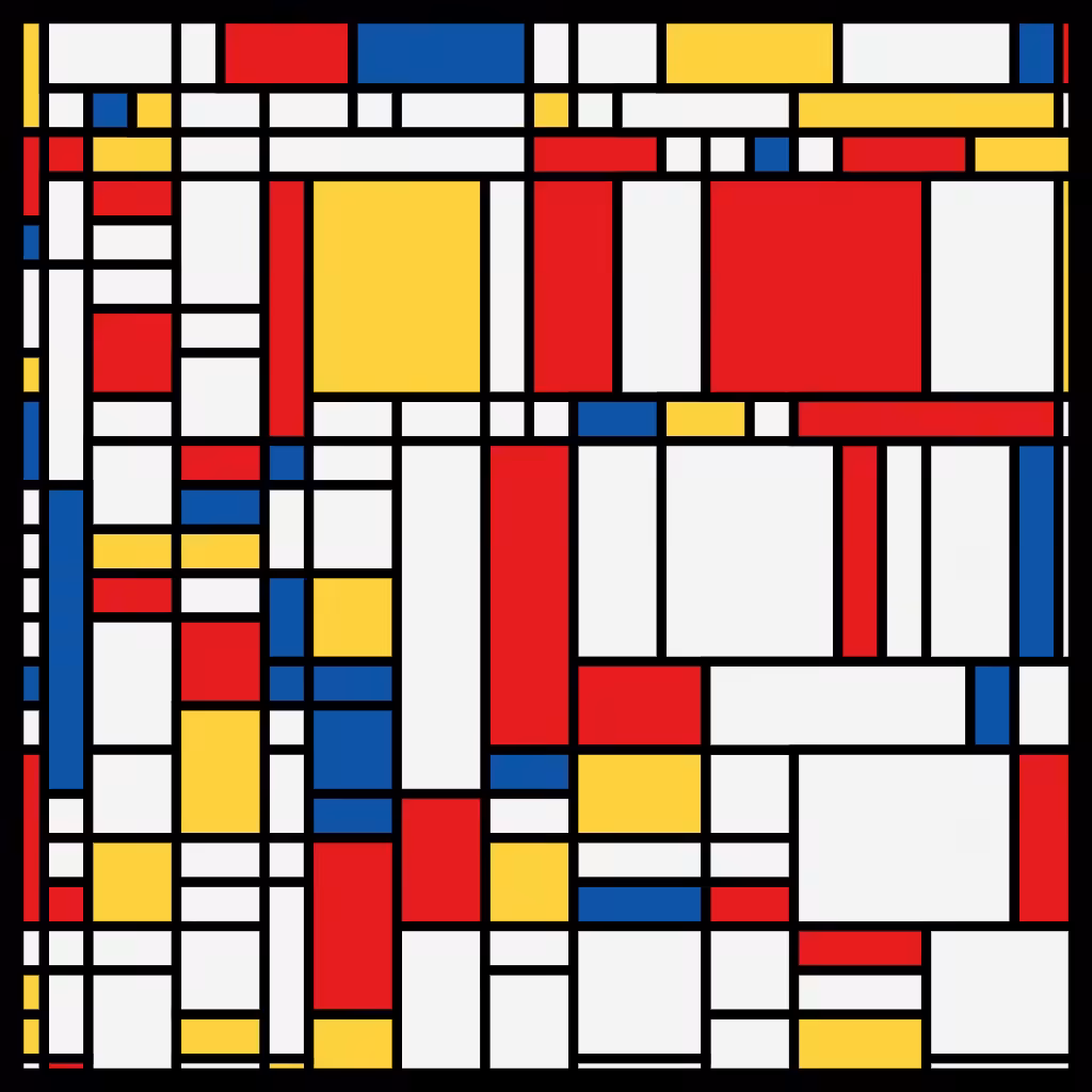 Ode to Neo-Plasticism #3877