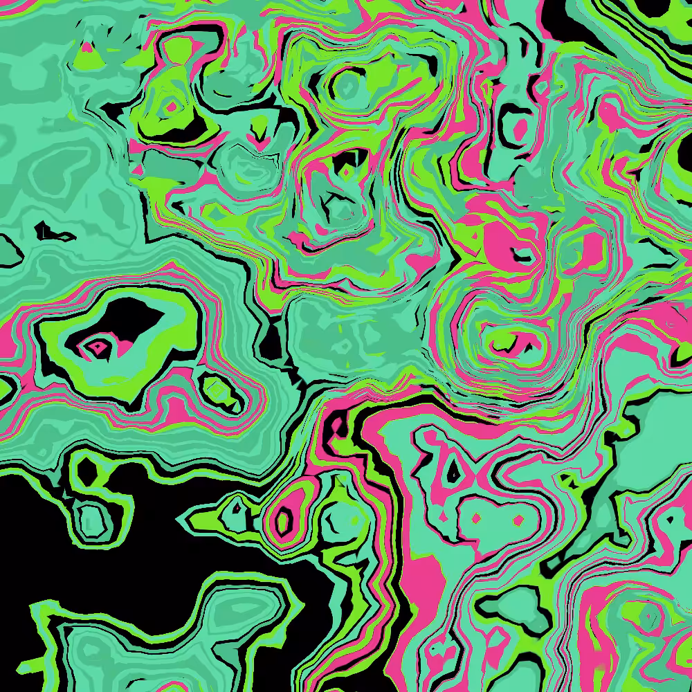 Dark Digital Marble #15