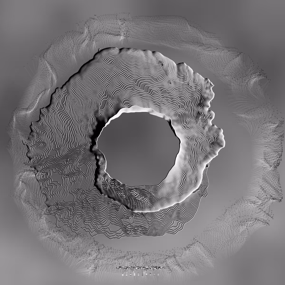 Perpetual Noise Harmonograph #36
