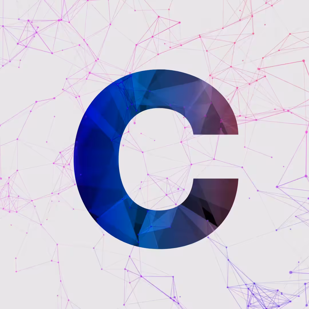 Abstract Alphabet - Letter C