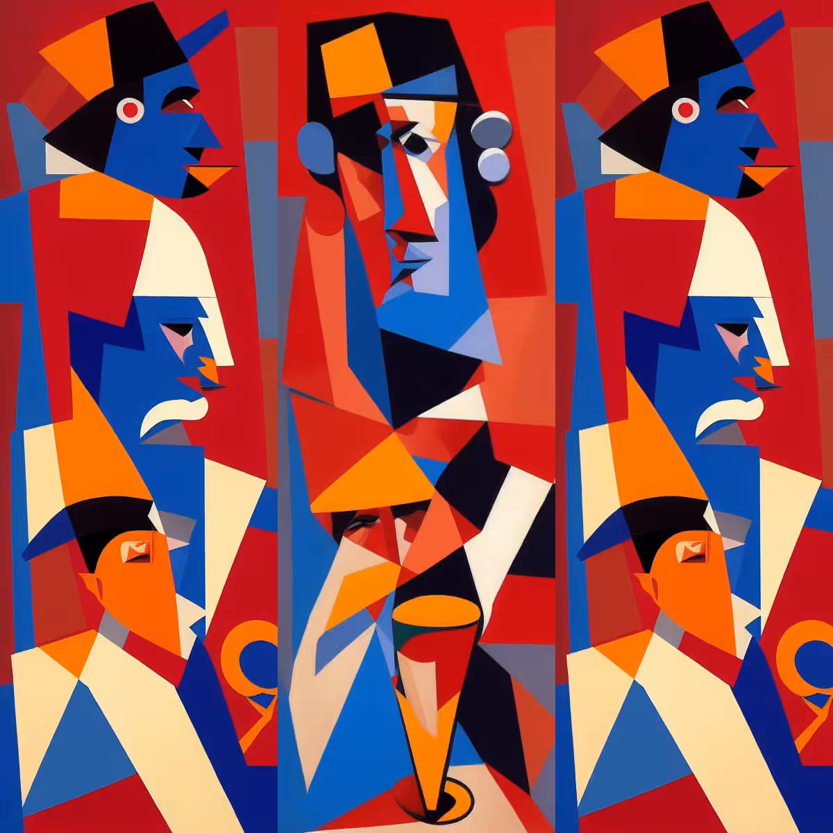 Cubism Bar #7