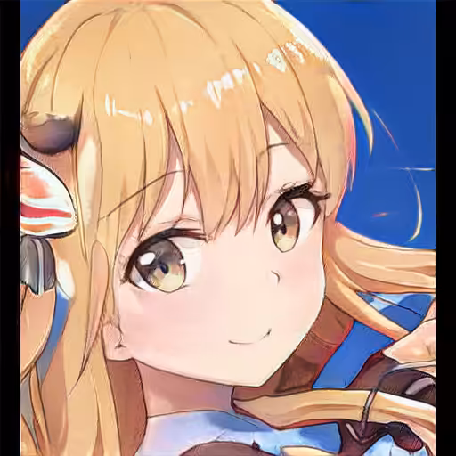 Gold hair girl