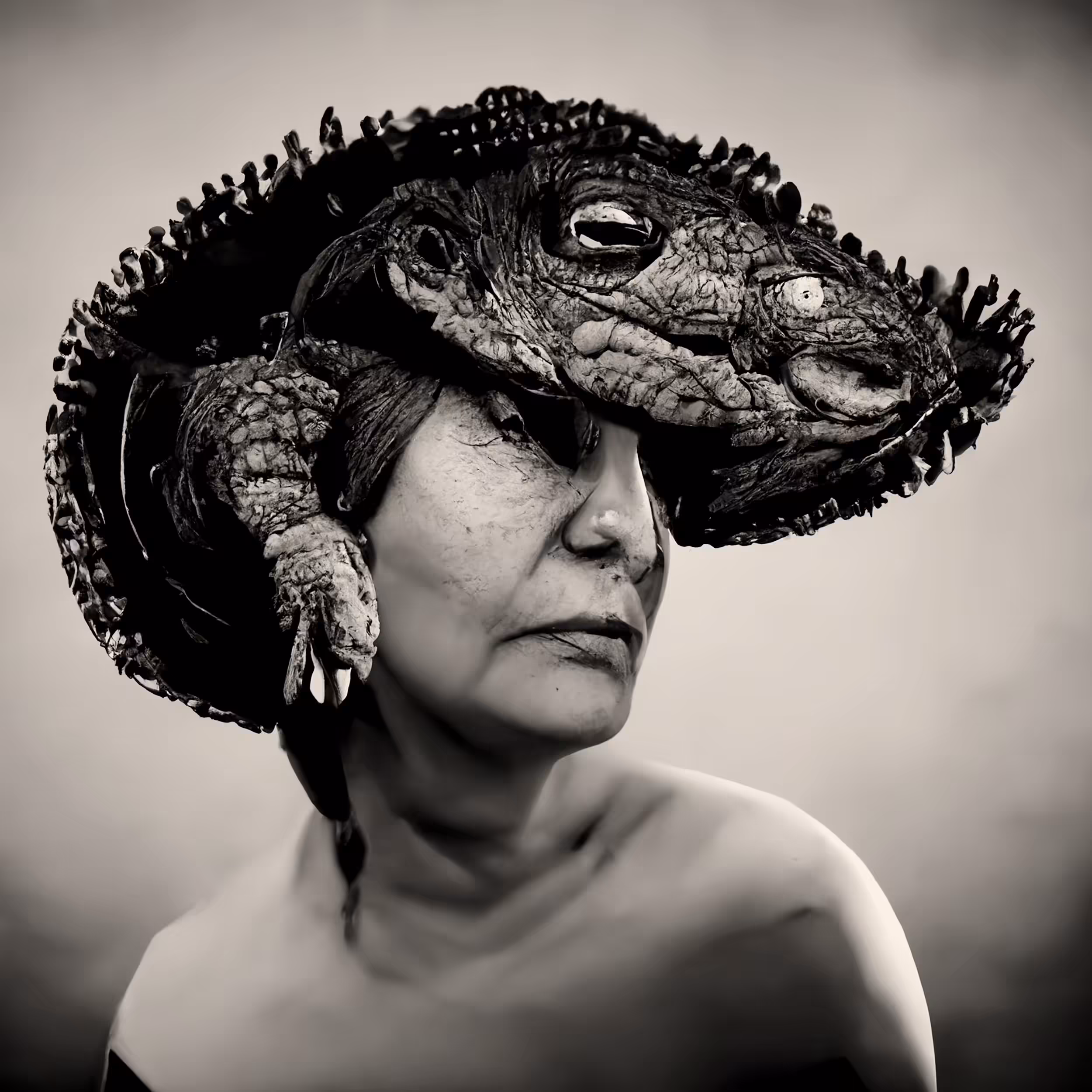 06D // Nuestra Señora de las Iguanas, Juchitán, Oaxaca by Graciela Iturbide, Unrealist Queen Attempt 