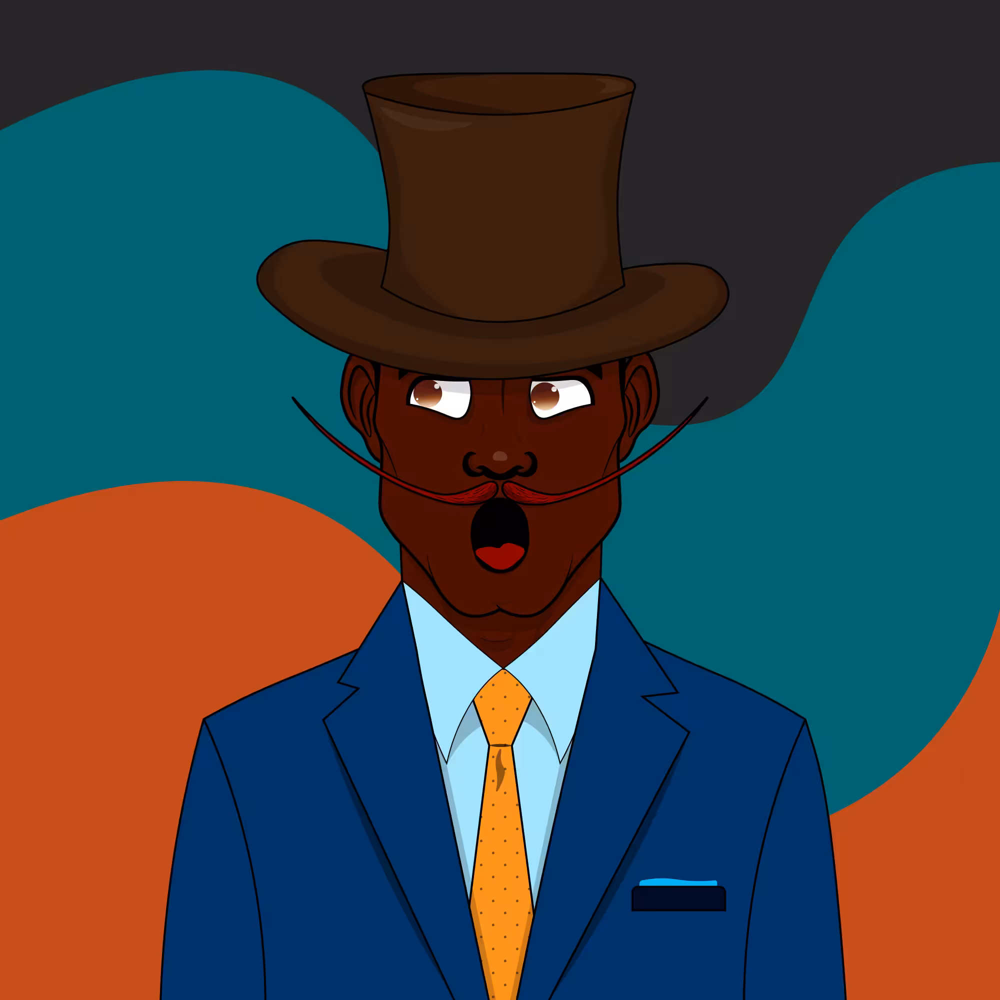 Mustachioed #20