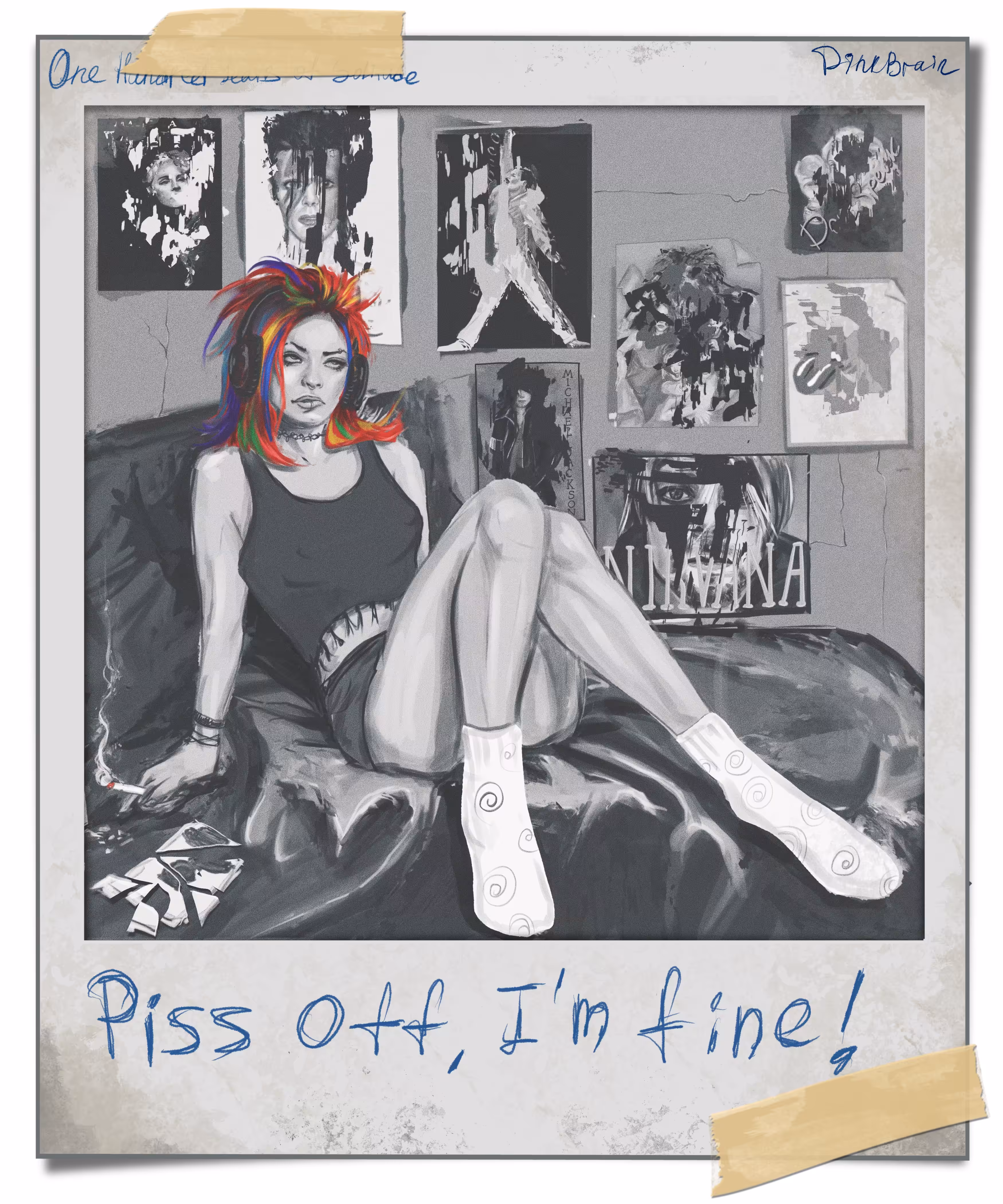 Piss off, I’m fine.