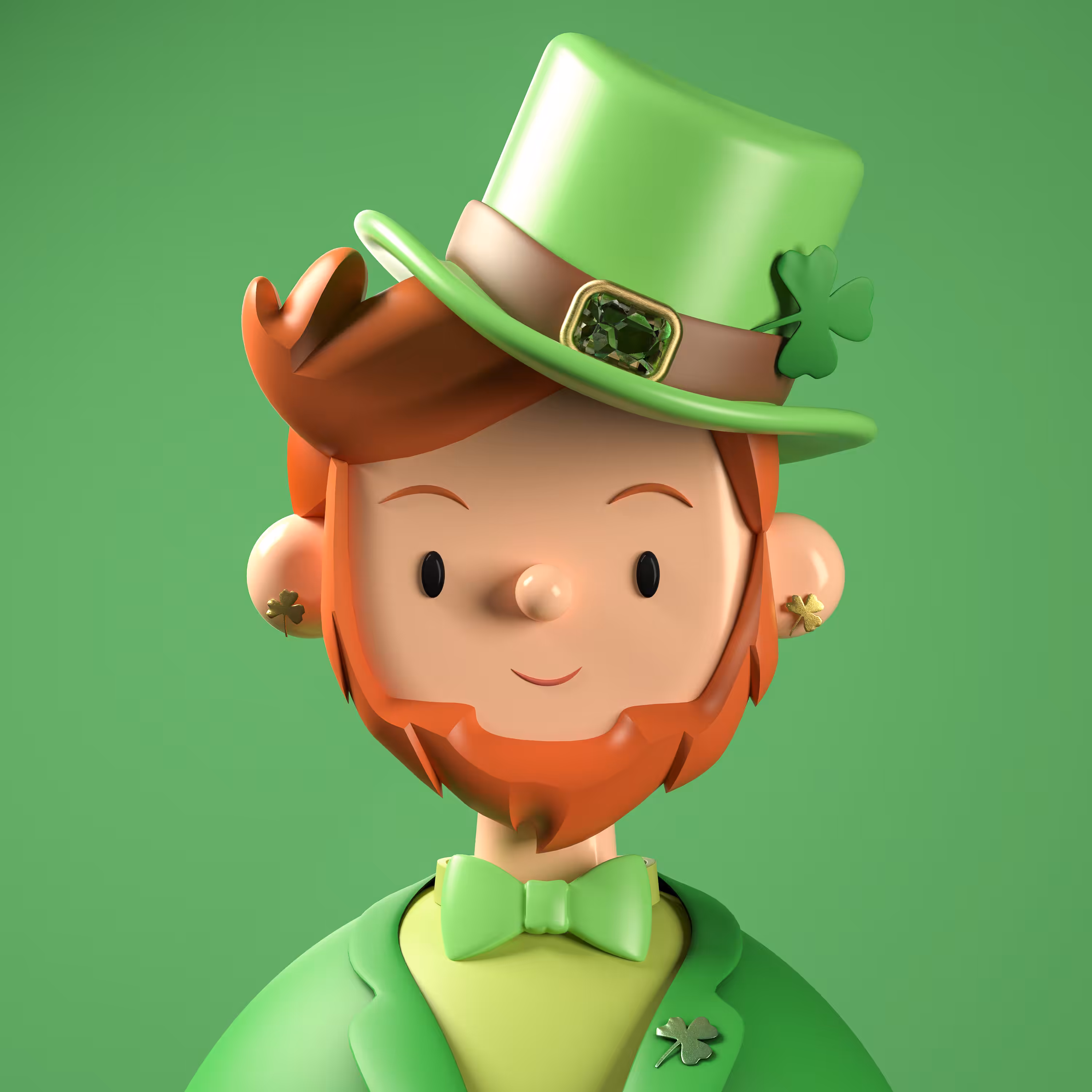 Leprechaun Toy Face