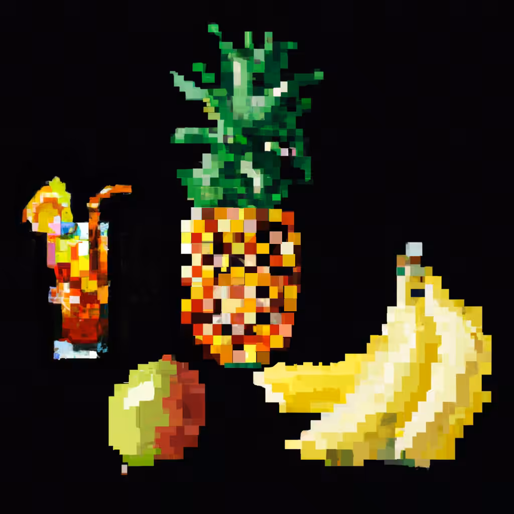 Pineapple | Bananas | Mango | Drink