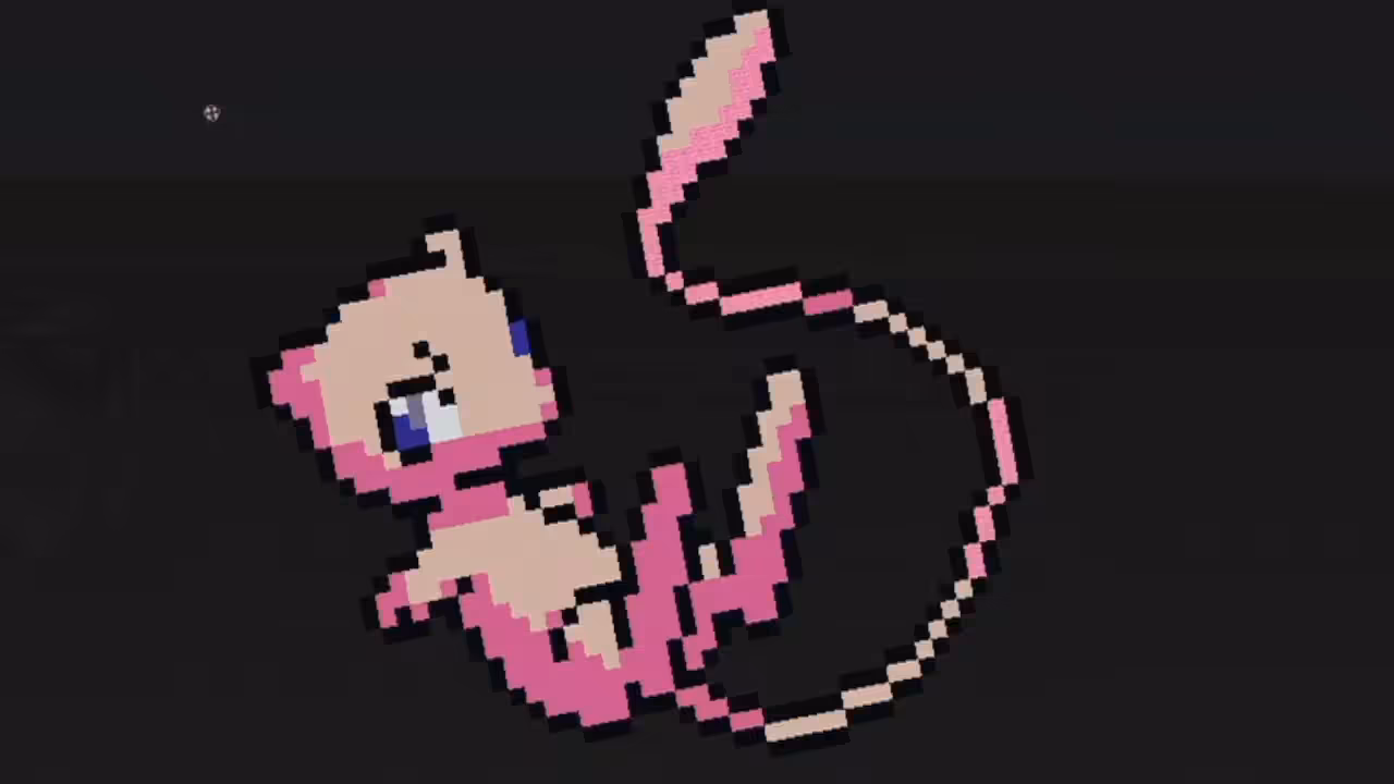 Rebirth of Mew in Minecraft