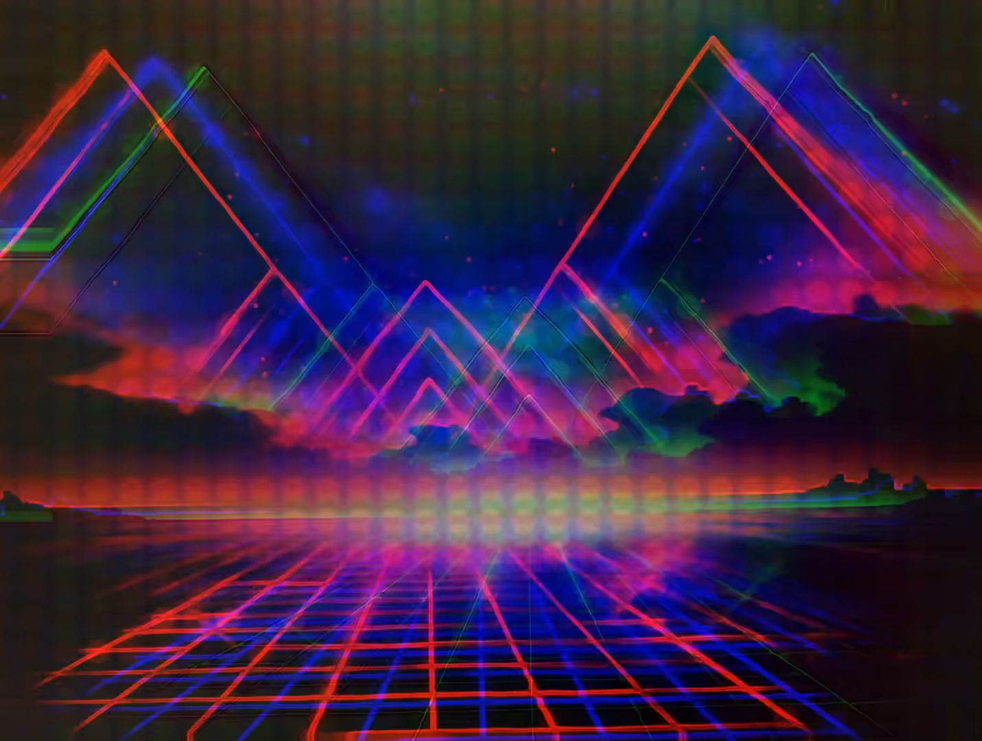 Acid Punk RGB Retro Remix