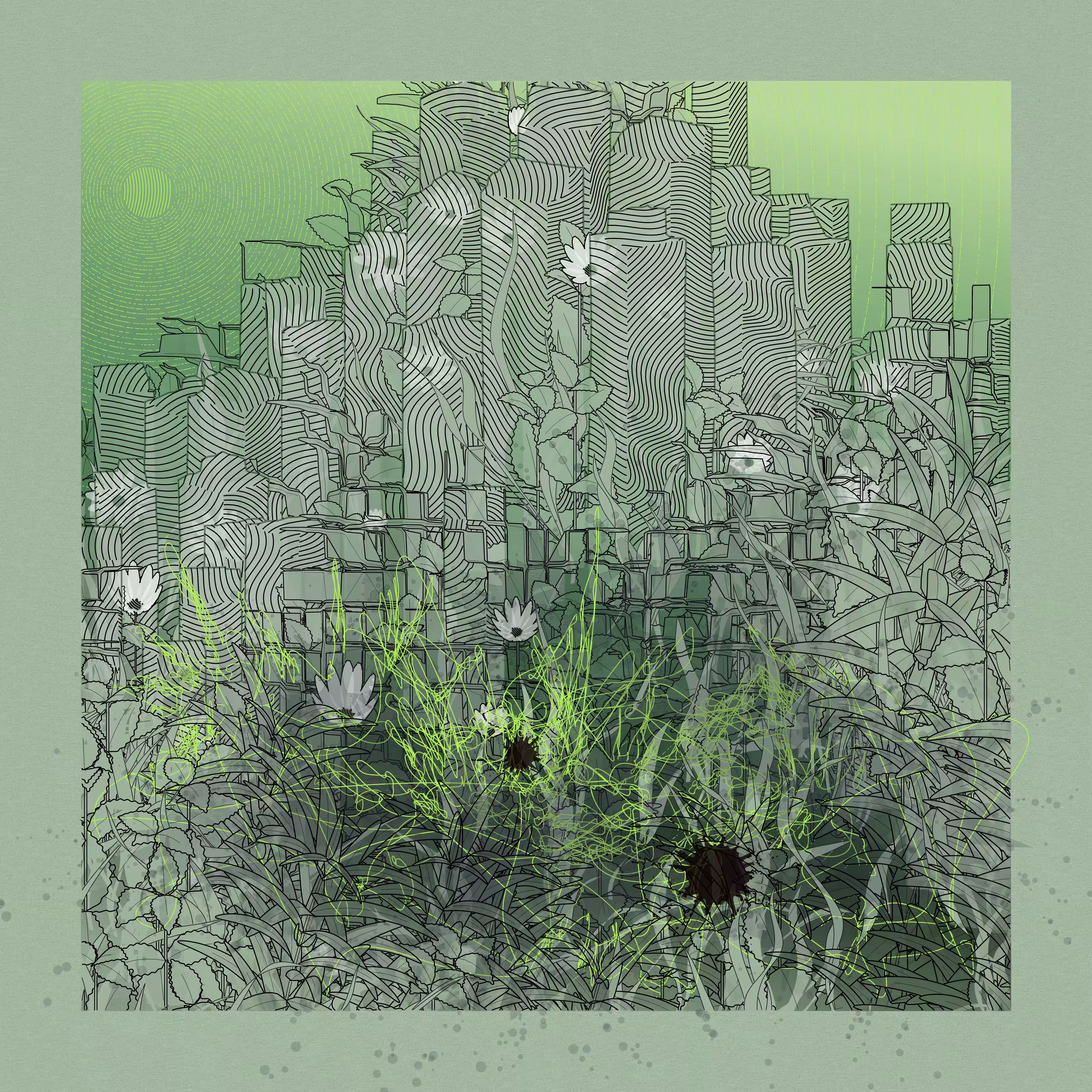 Landscape with Carbon Capture #2992