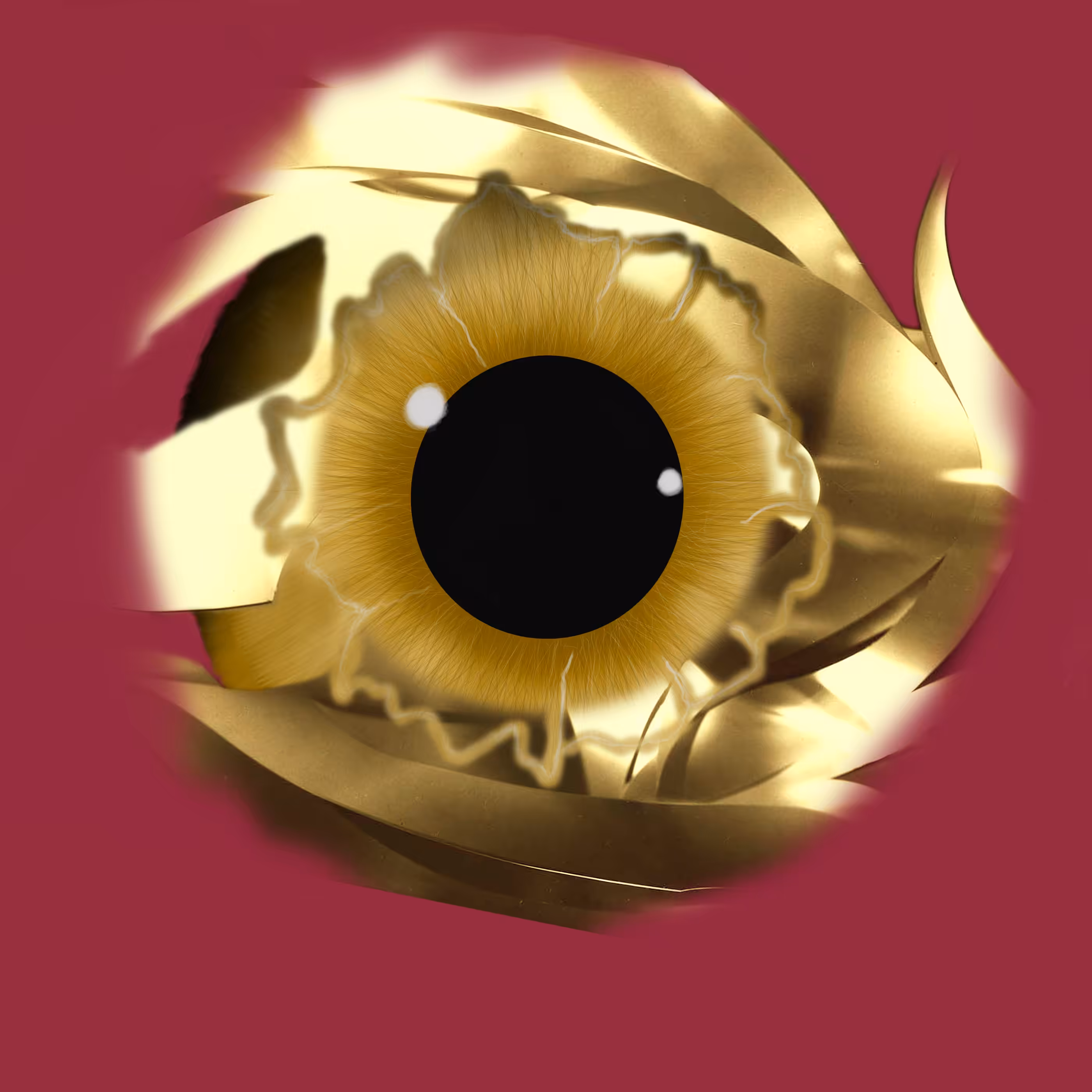 Eyemazing Iris: Vibranium ‐ Burgundy