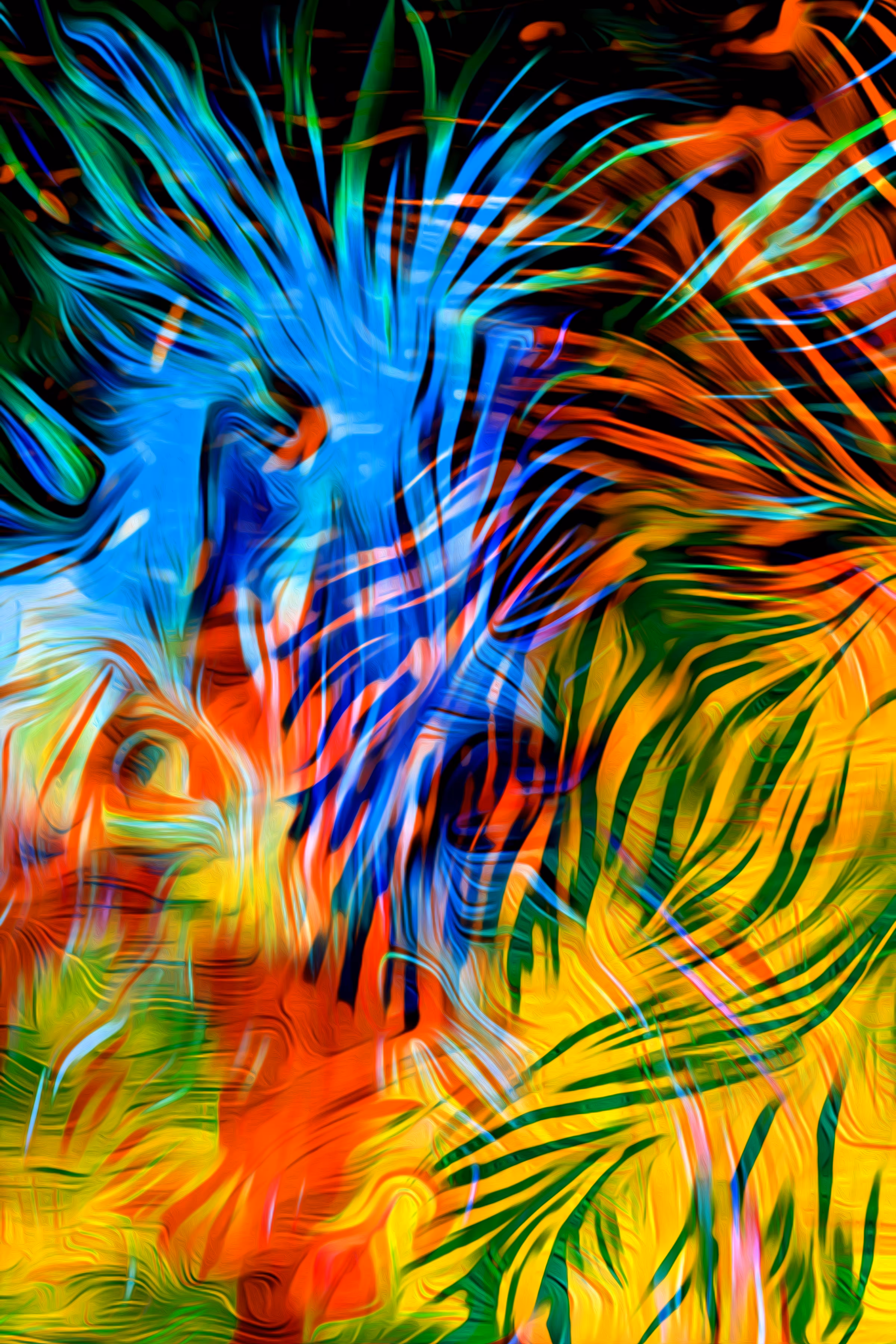 Dog Deep Dives in a Dream