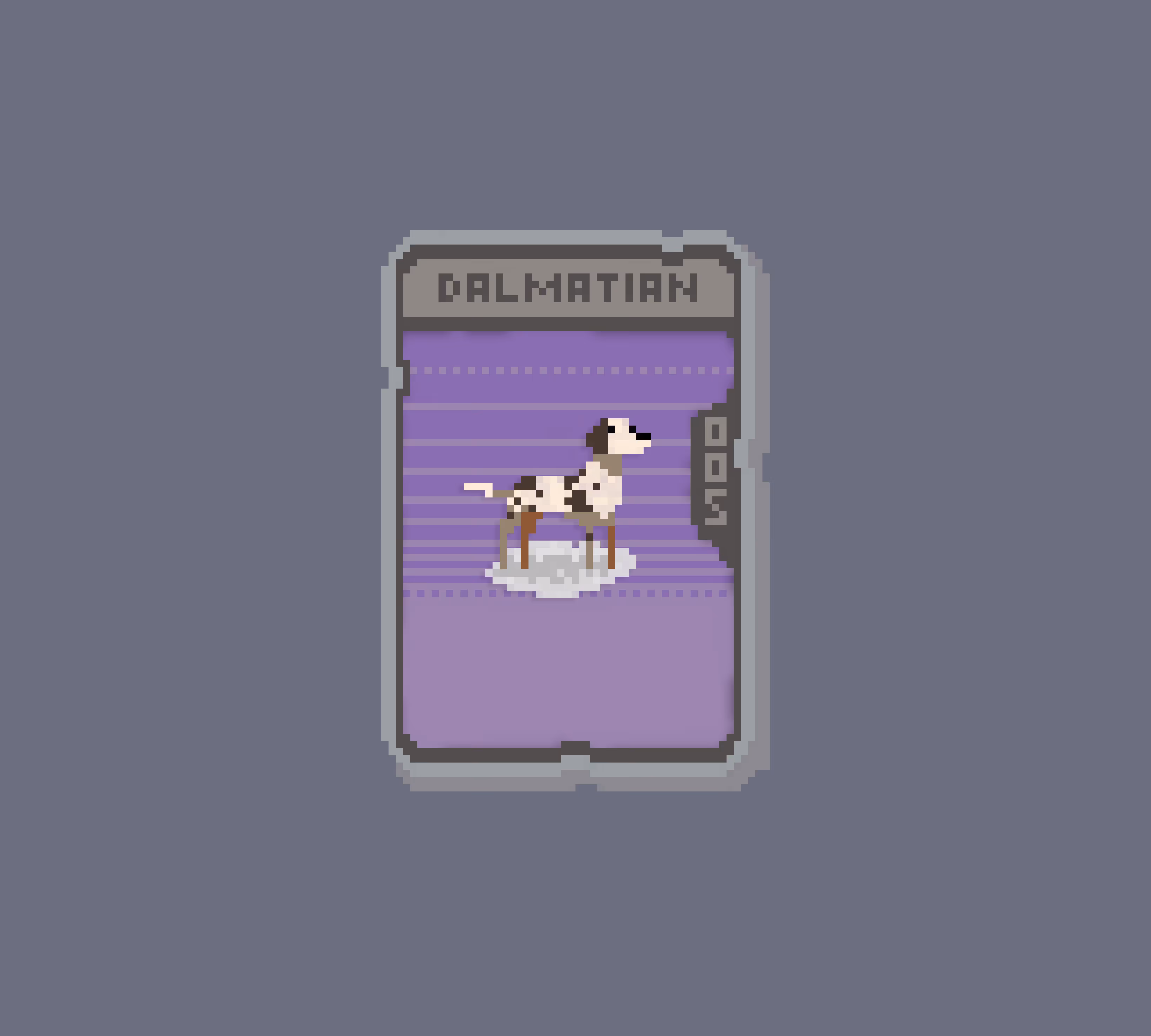 Dog Card Edition: Dalmatian Dog Card | #005