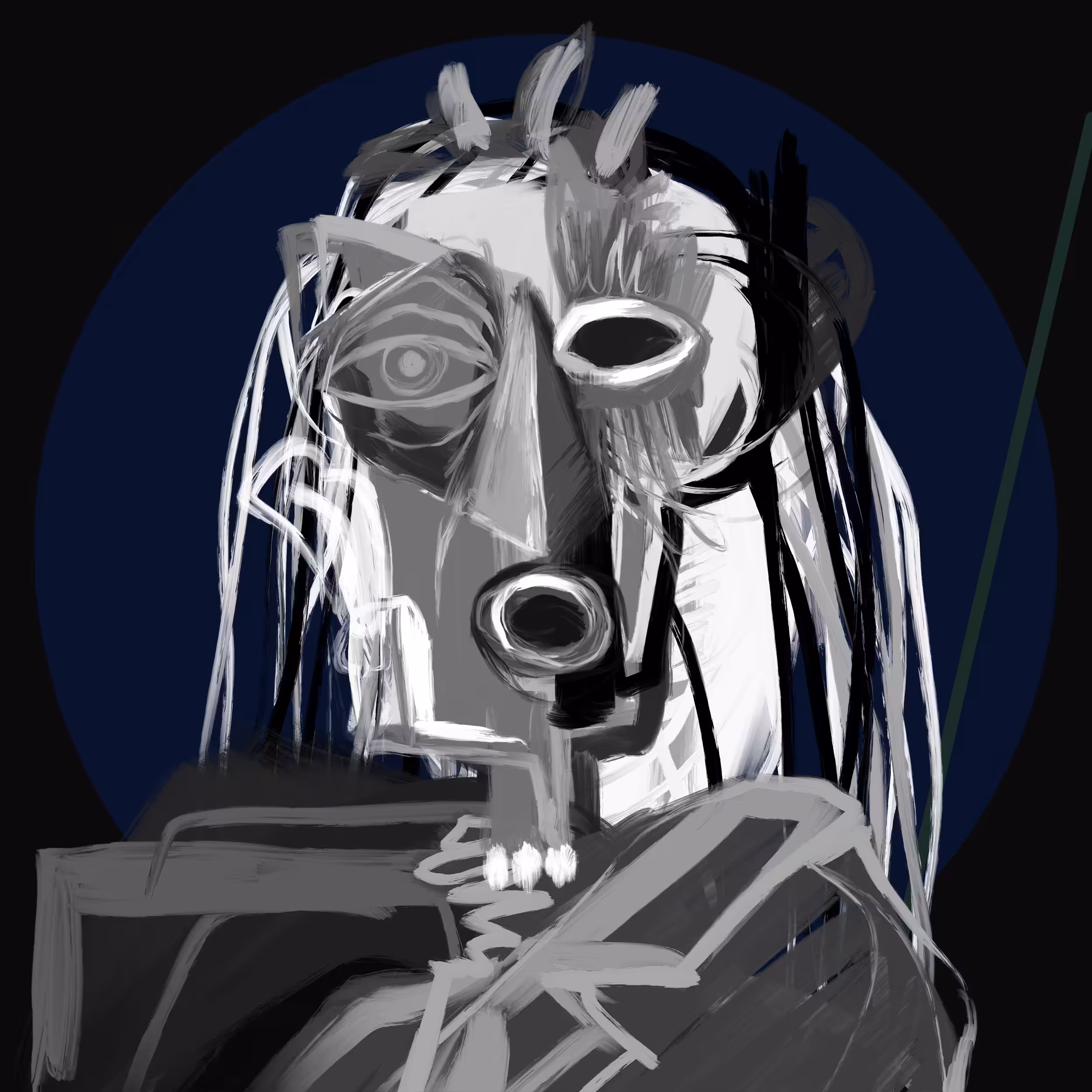 The Unknown Painter (Silver) #185