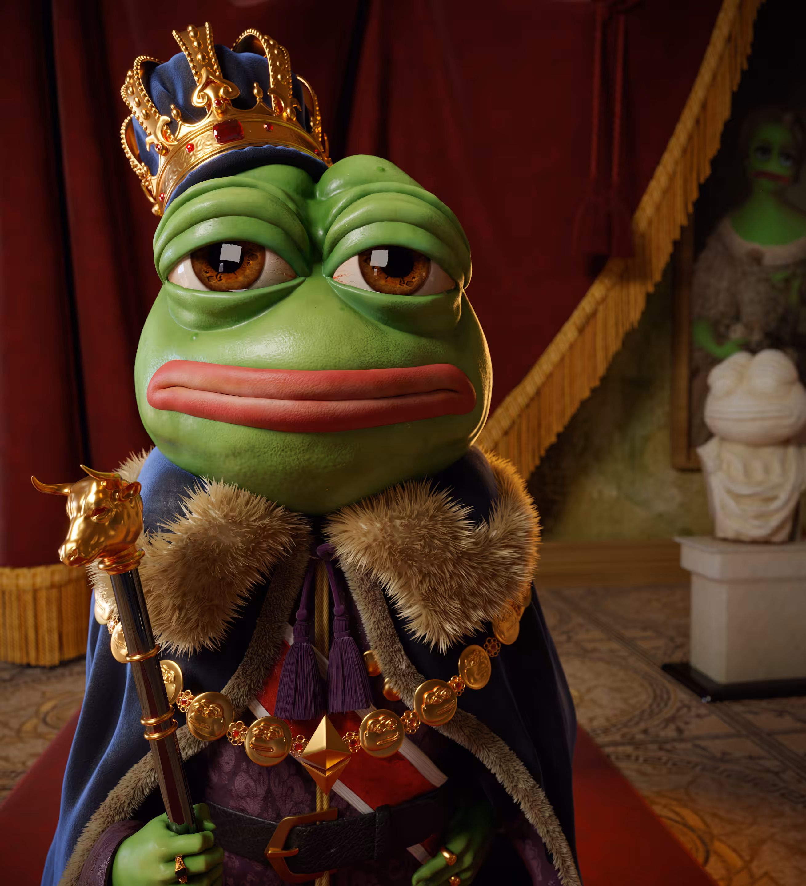 Project ICONS: King Pepe Of House Amphibian 