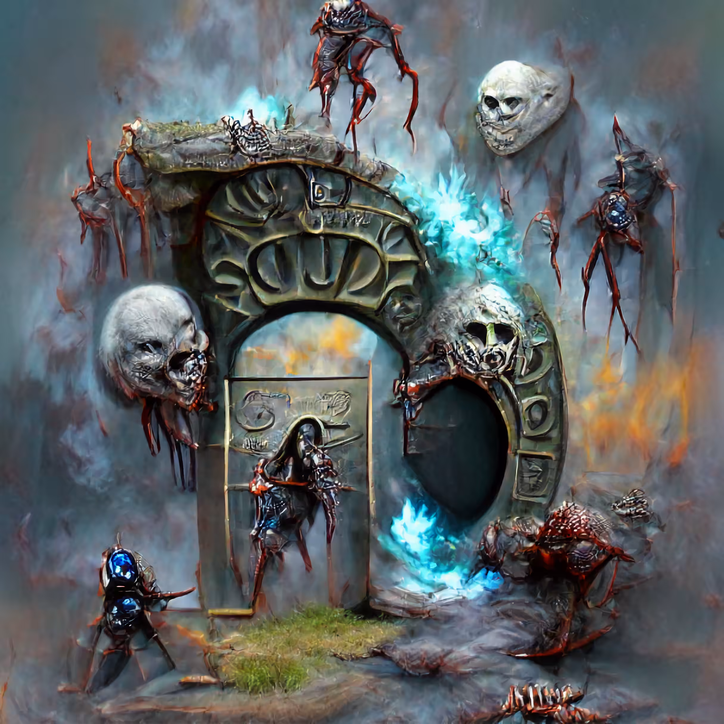 Portal of the undead souls