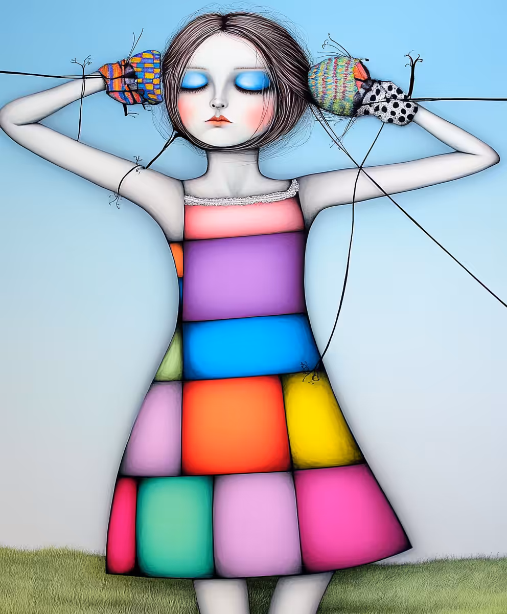 She adjusts the world so it makes less noise