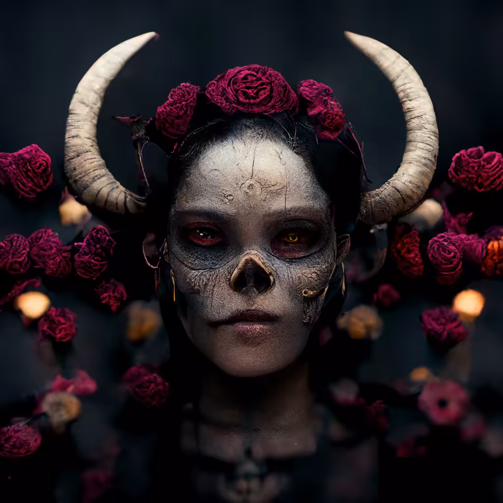 Dark skull