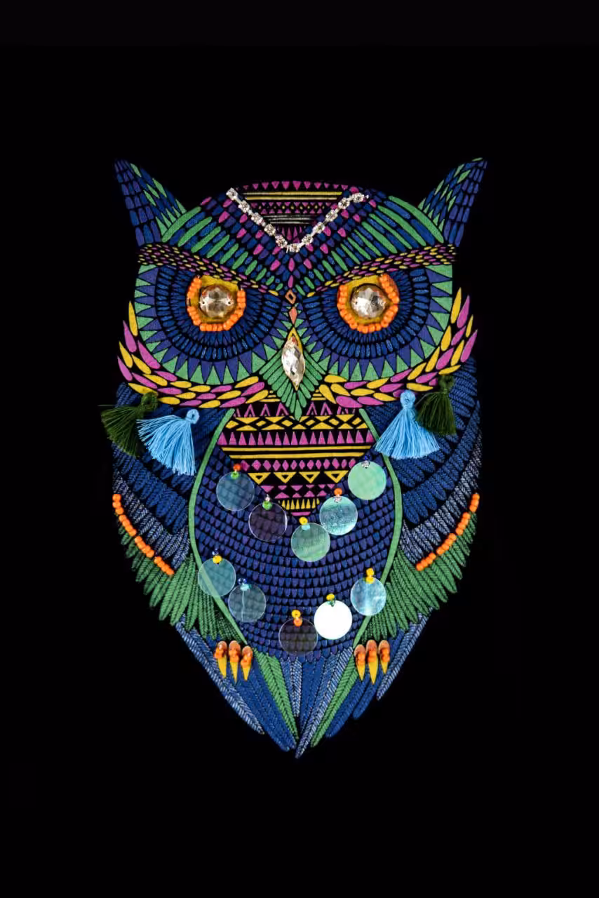Jeweled Owl