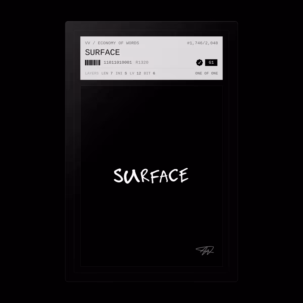 SURFACE · #1746