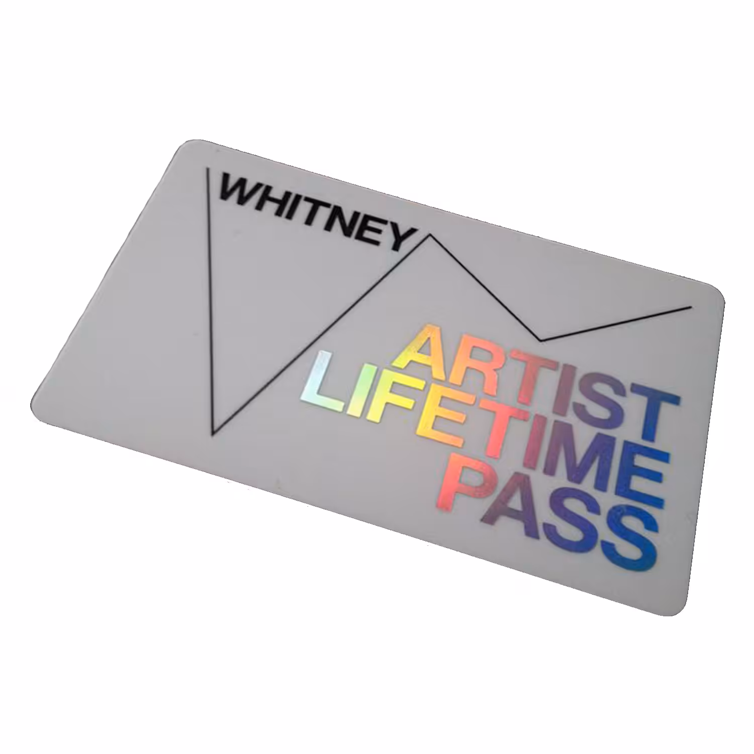 Whitney Artist Lifetime Pass - Nicholas Galanin