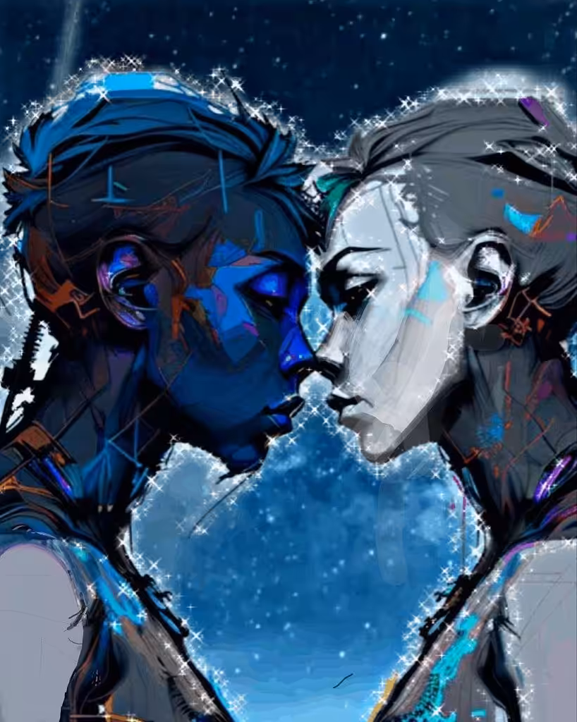 ((  Manifestation of love under the starslight  ))