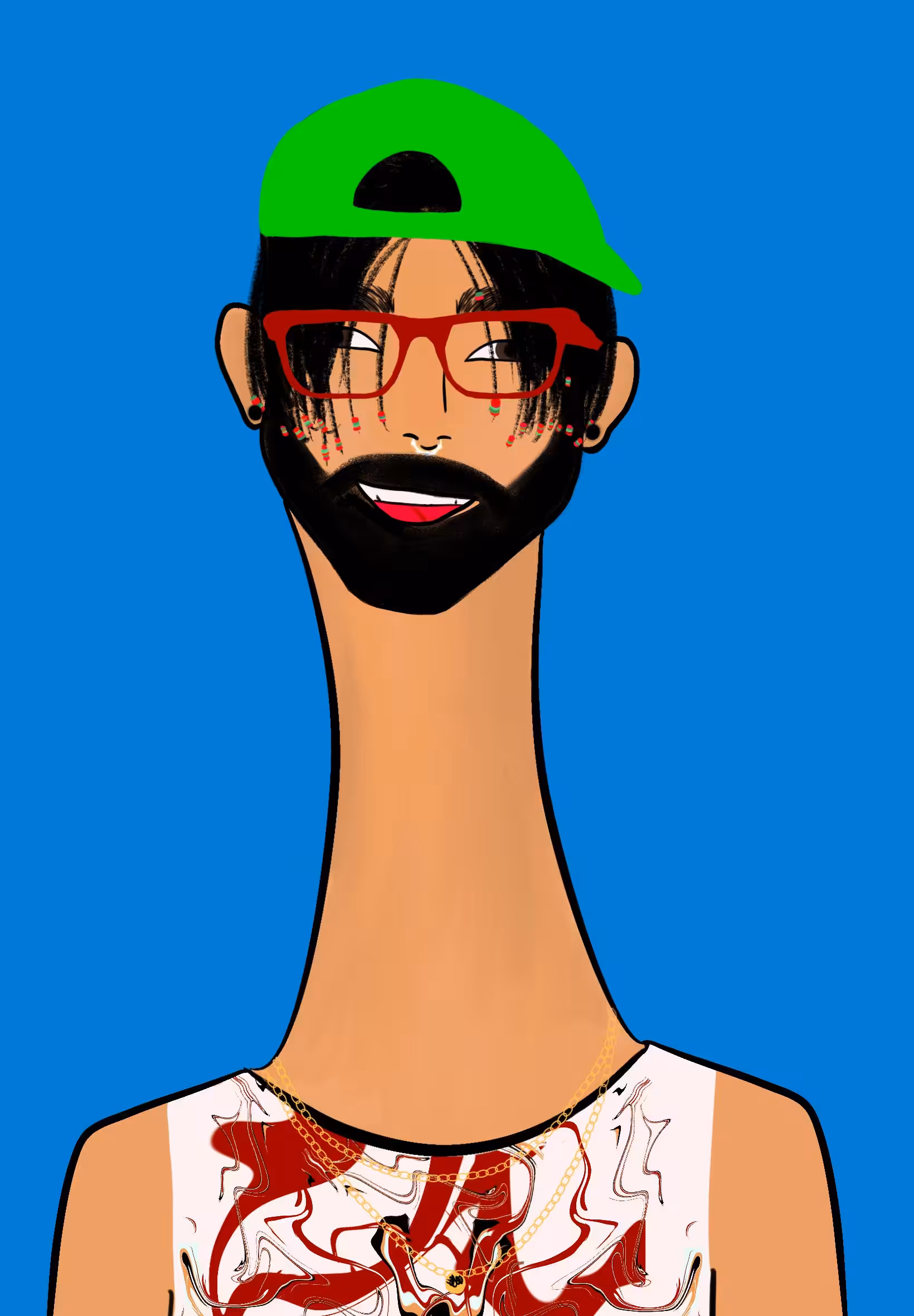 Long Neckie Fellas #3309