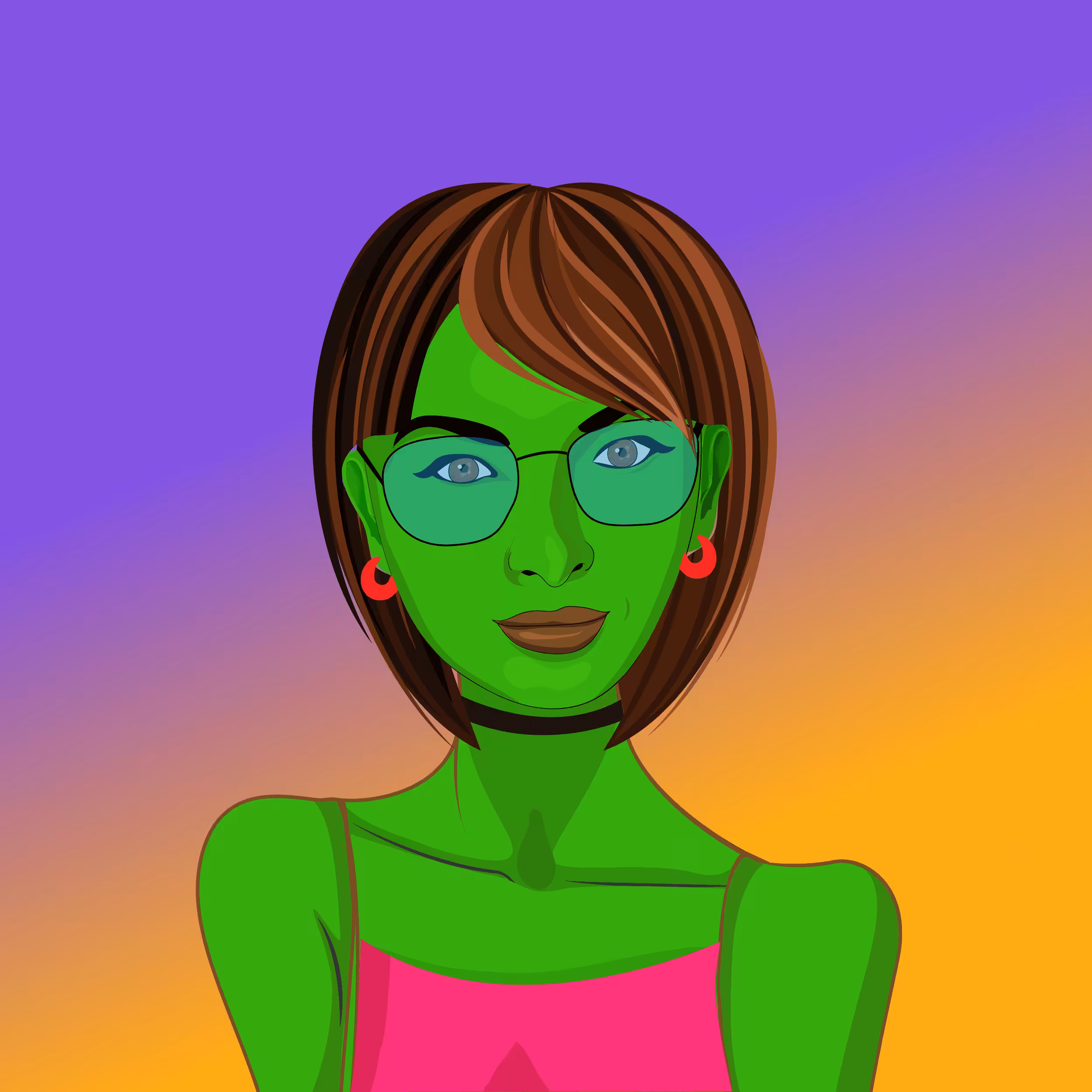 Cool Lady #1358