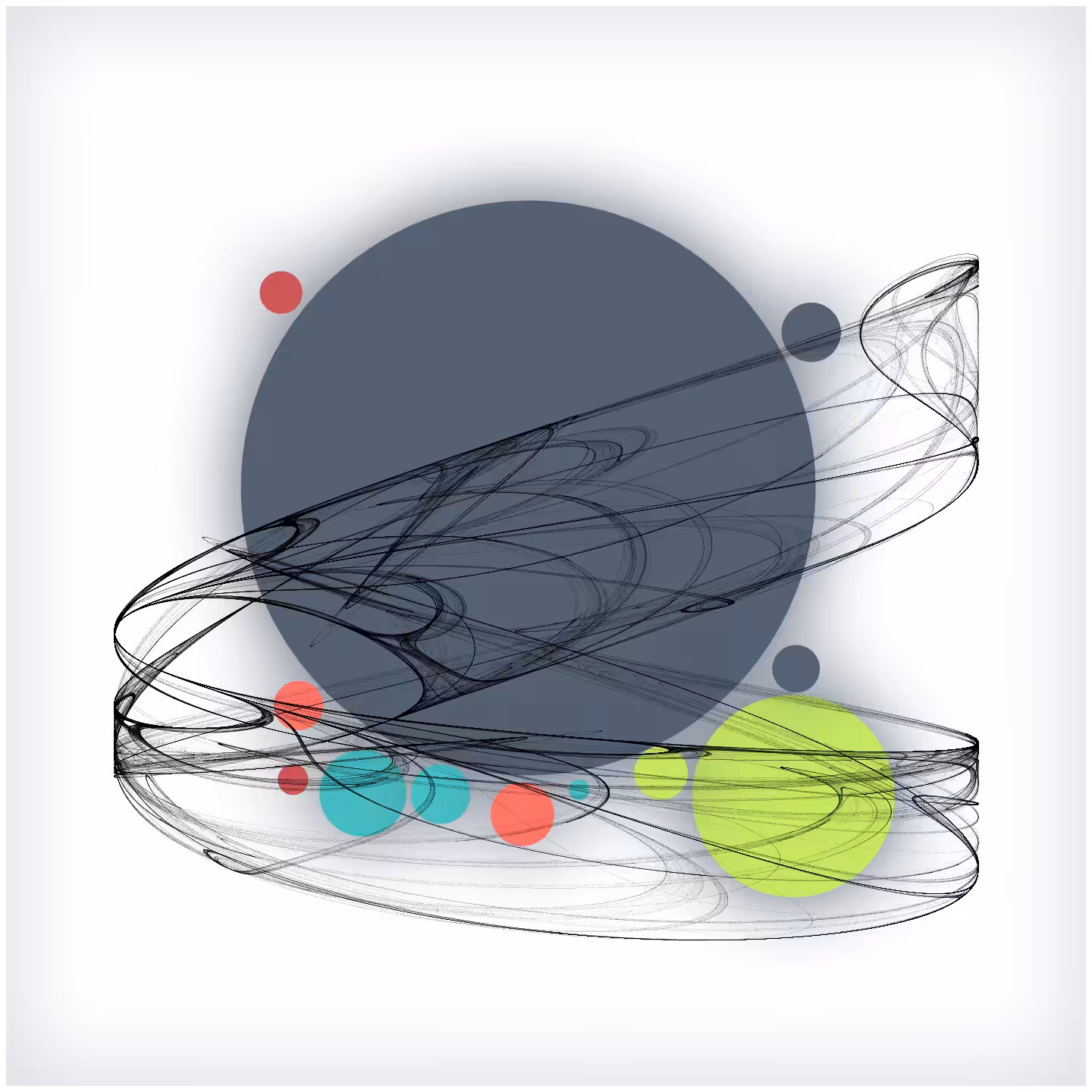 Attractors and Circles #62