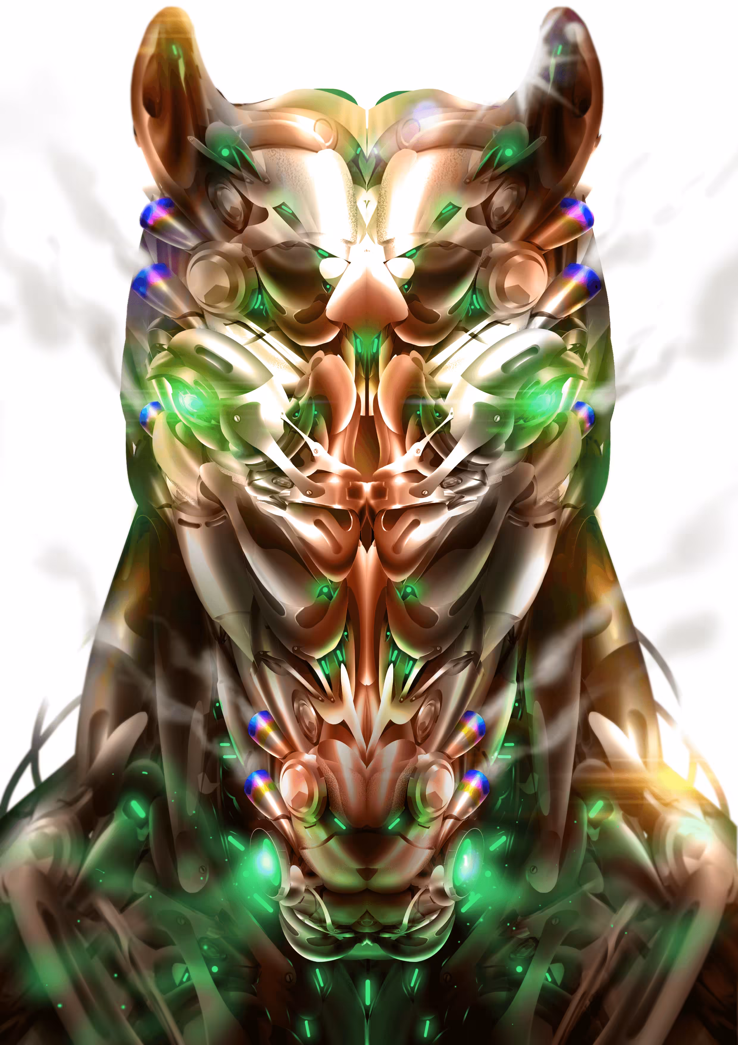 CYBORG  HORSE #013