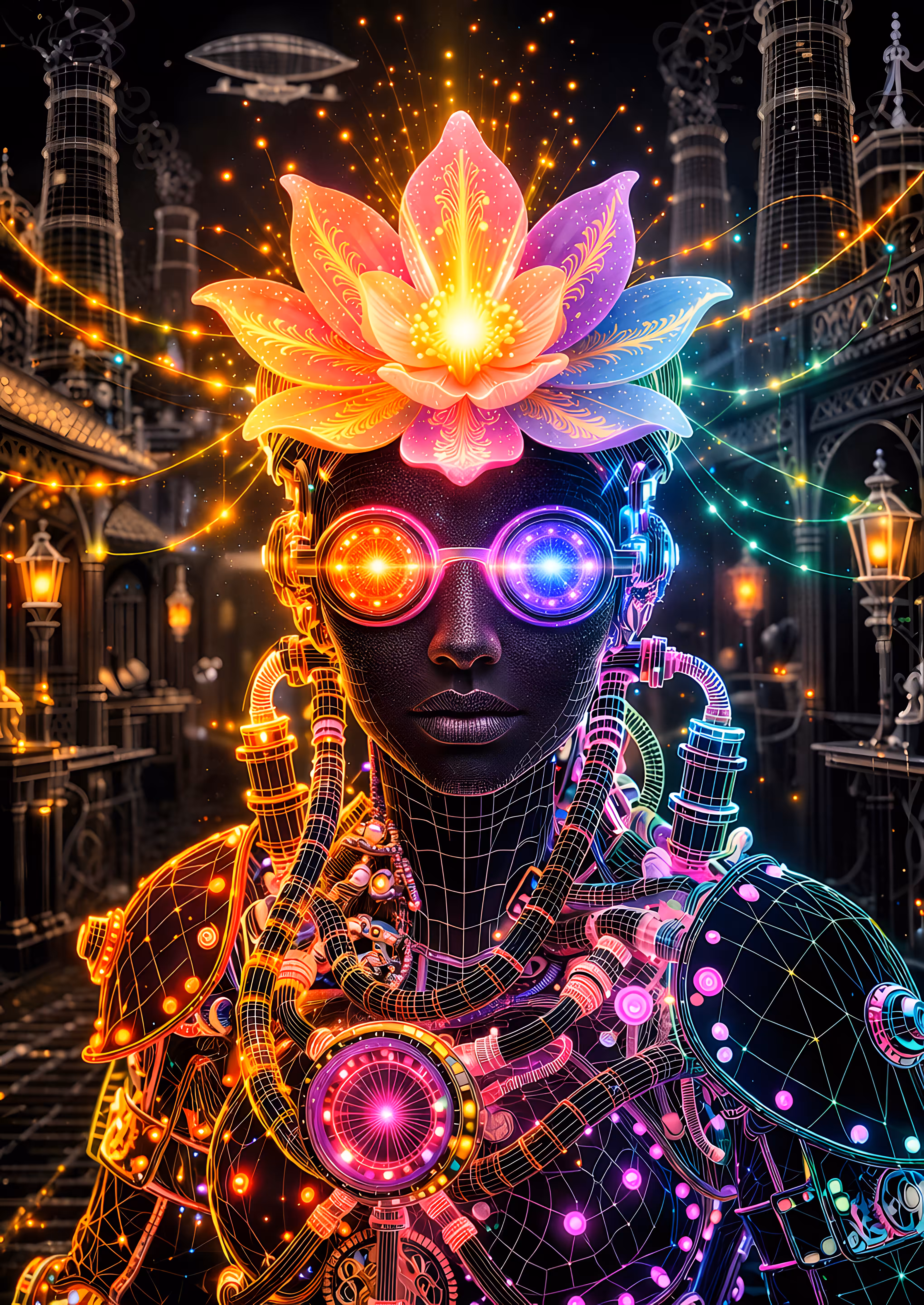 Flor do Lótus — Cybernetic Temple: Flor do Lótus XXVIII — Chapter II: The Brass Mind